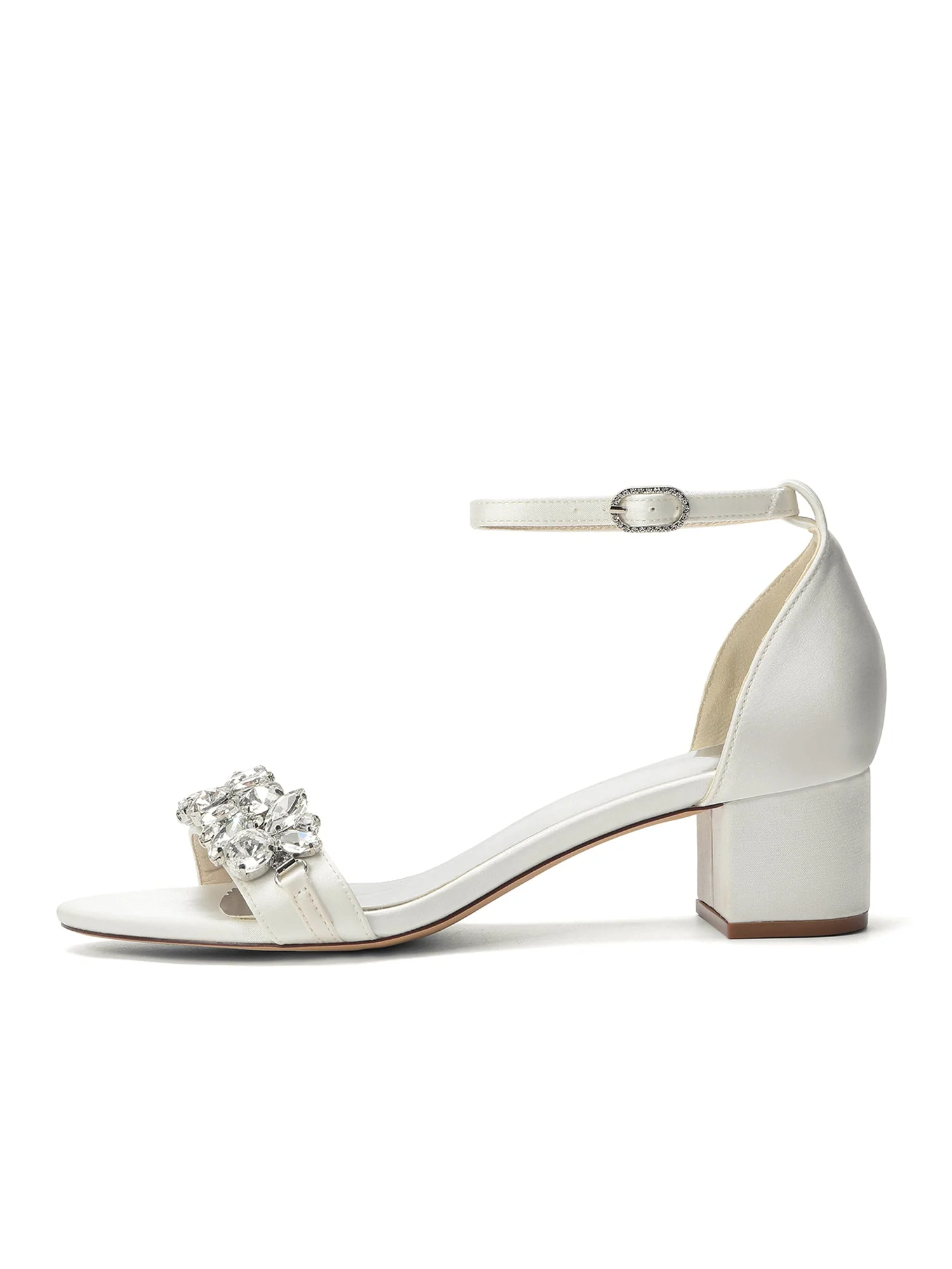 Stiletto-Sandalen mit Kristall-Blumenranke - Image 10