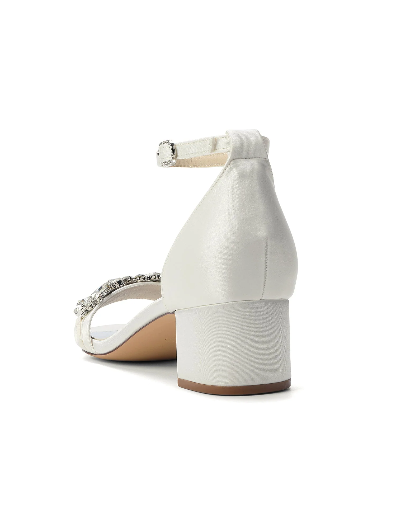 Stiletto-Sandalen mit Kristall-Blumenranke - Image 11