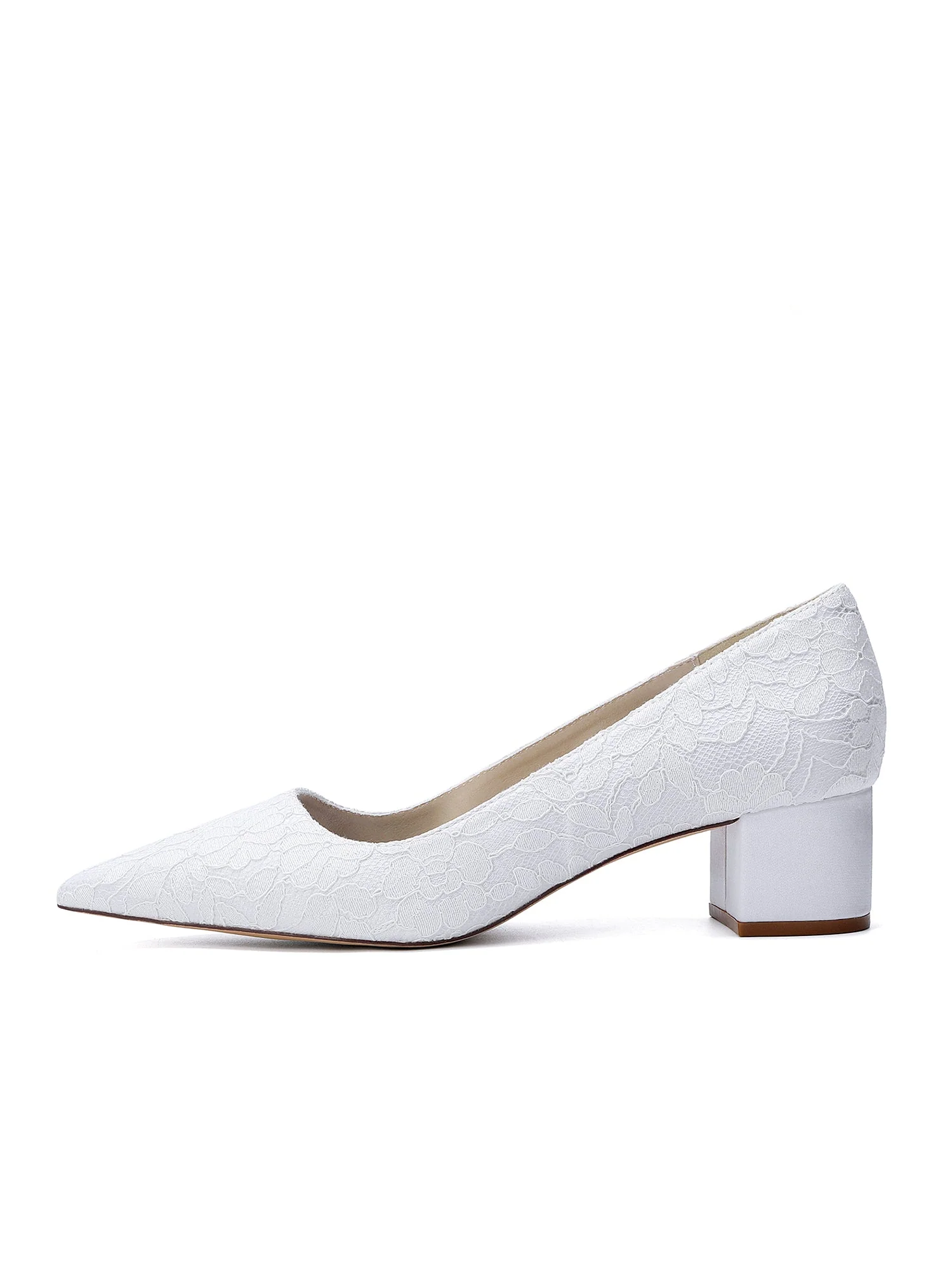 Spitze Pumps mit Spitze und Blockabsatz - Image 6