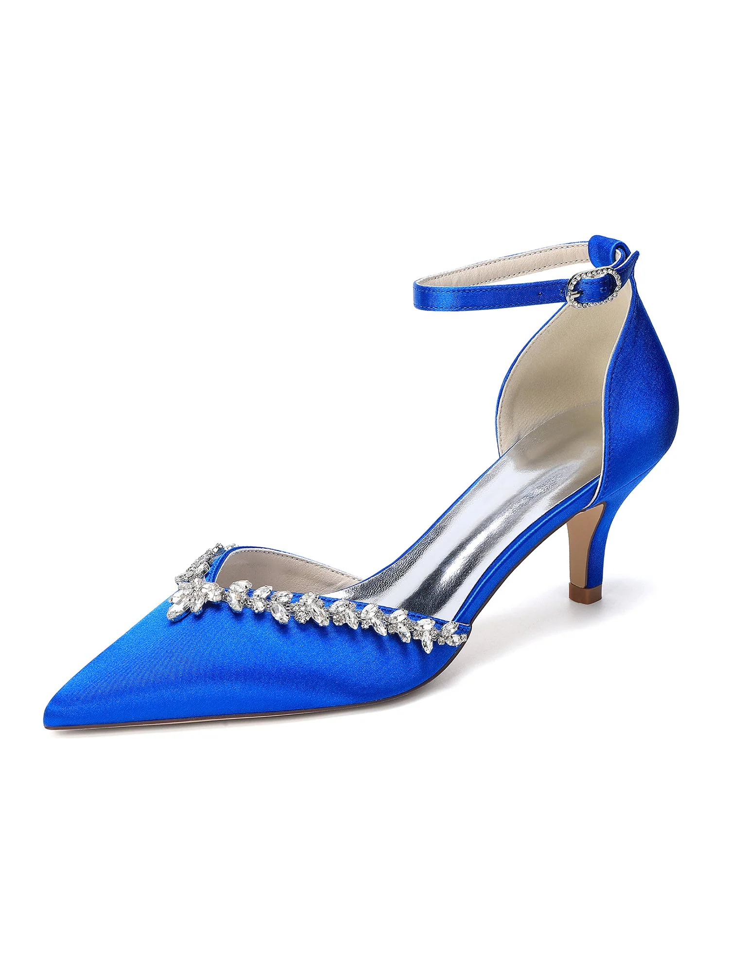 Glamouröse spitze Kitten-Heels mit Strass - Image 14