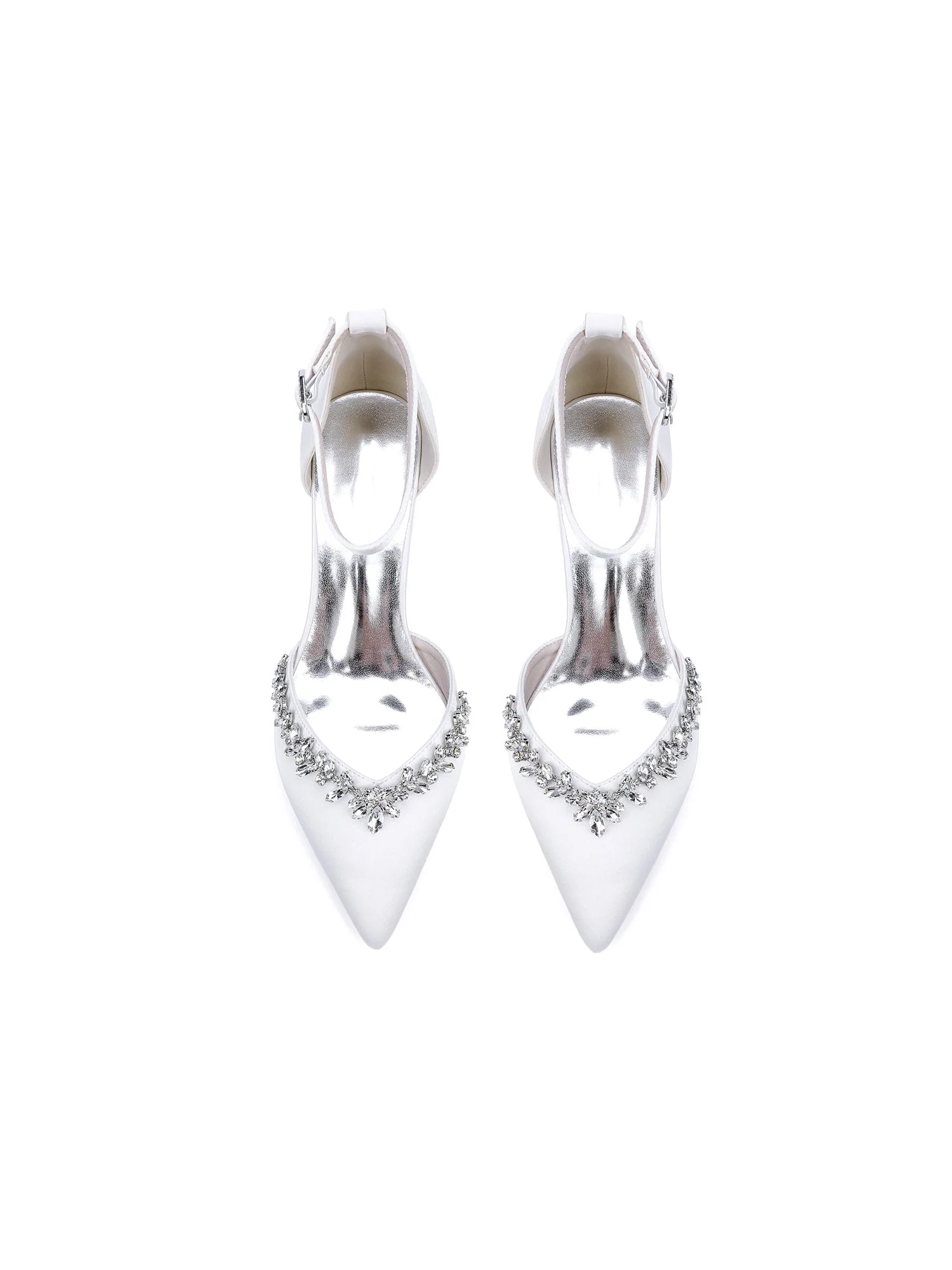 Glamouröse spitze Kitten-Heels mit Strass - Image 17