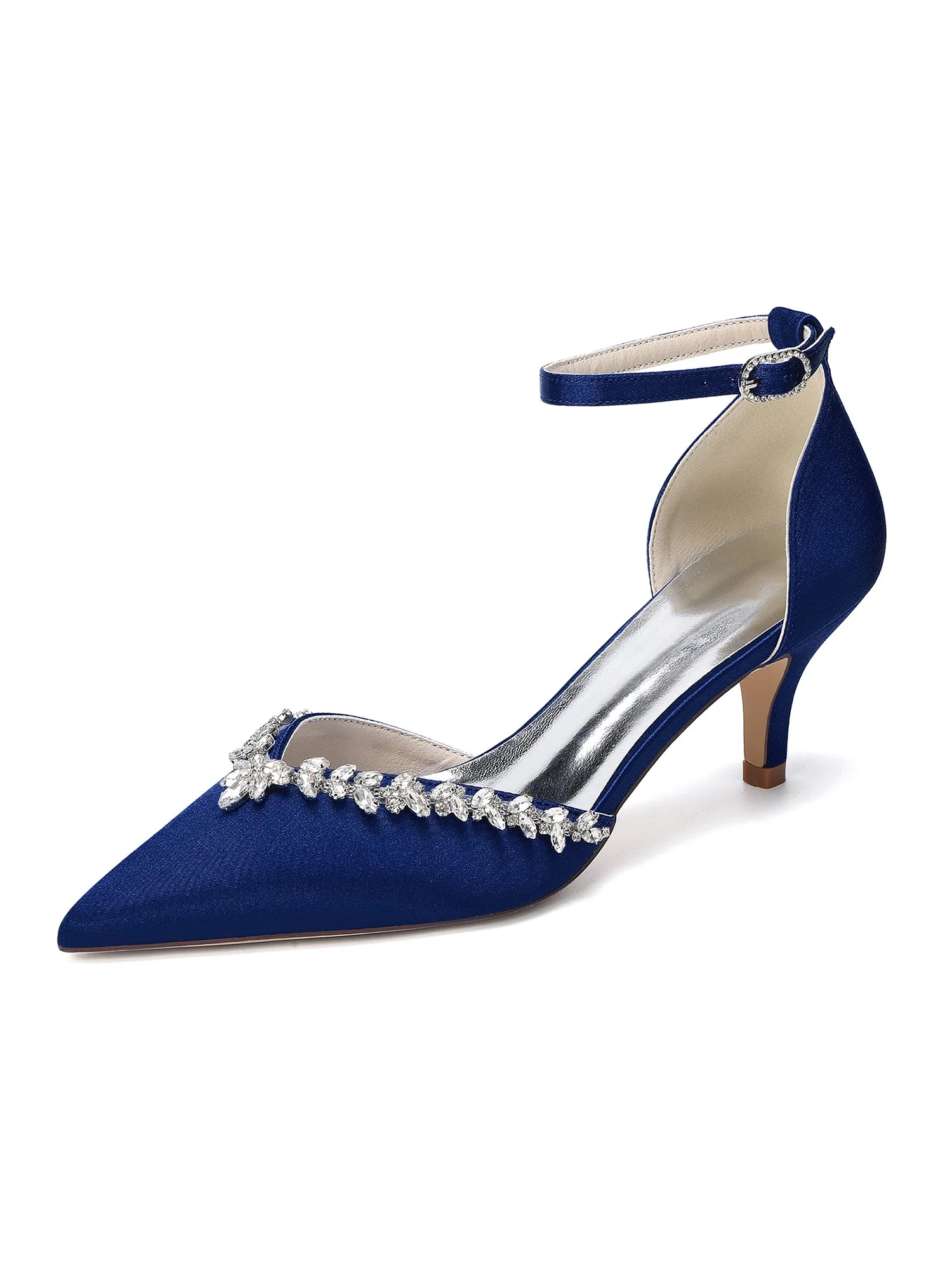 Glamouröse spitze Kitten-Heels mit Strass - Image 5