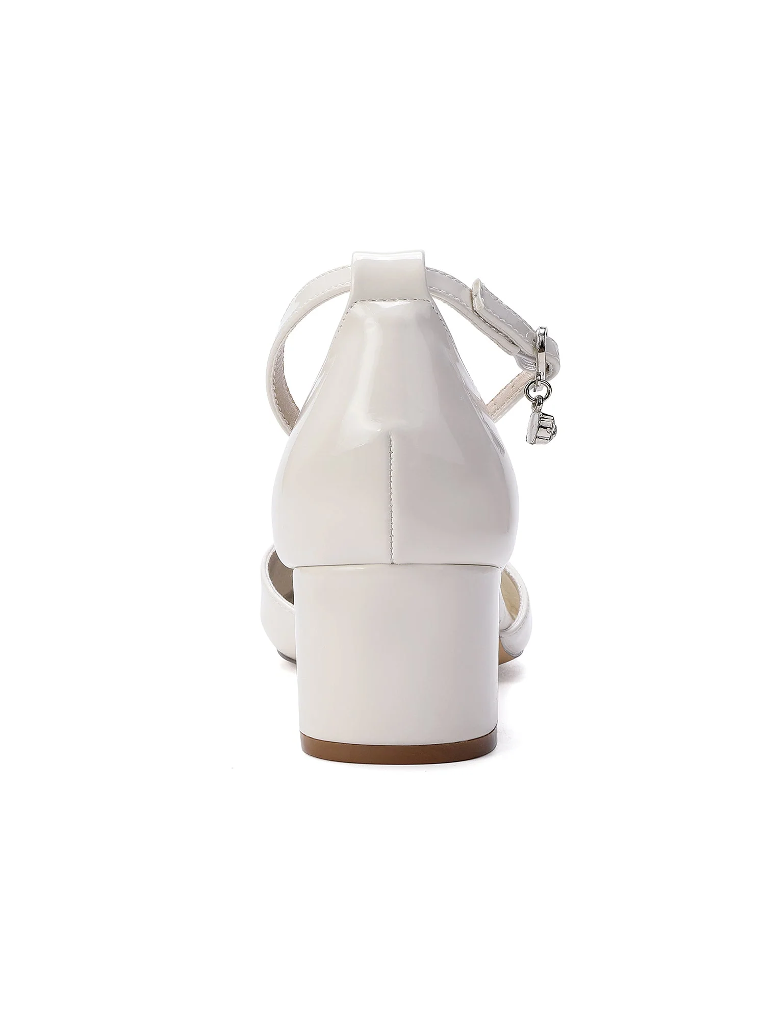 Lackleder Blockabsatz Pumps mit Spitze - Image 6