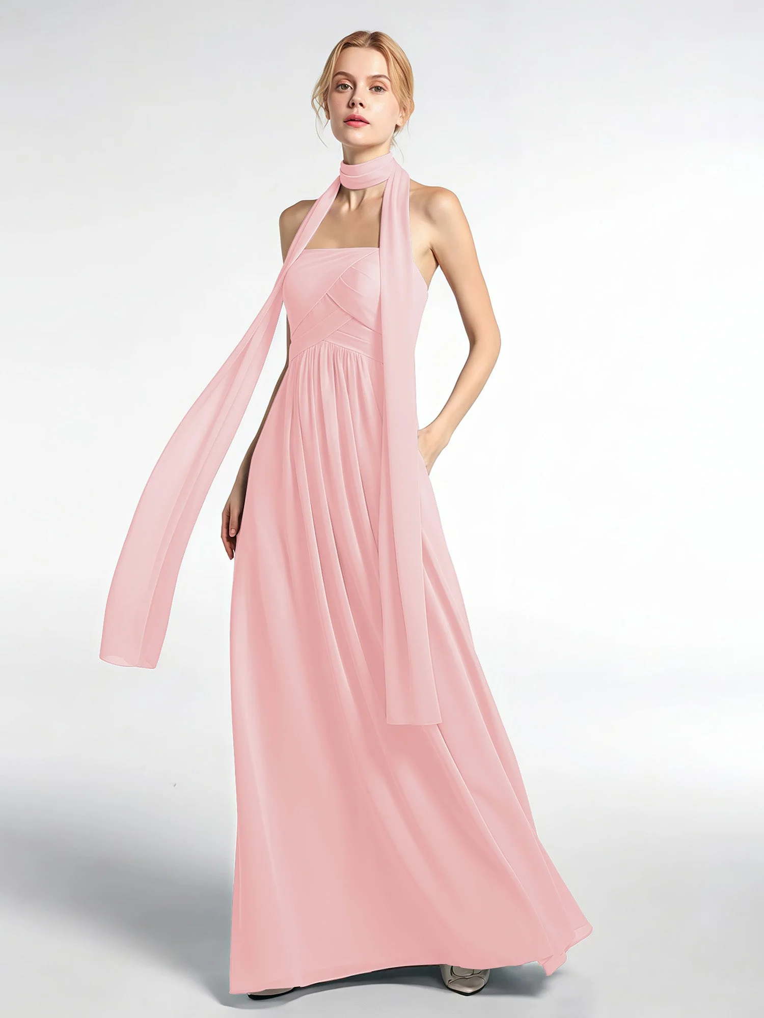 Babaroni Chiffon-Schal mit Seiden-Haptik - Image 10