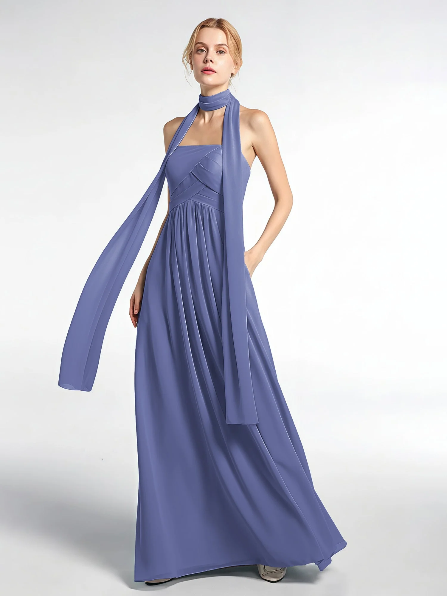 Babaroni Chiffon-Schal mit Seiden-Haptik - Image 102