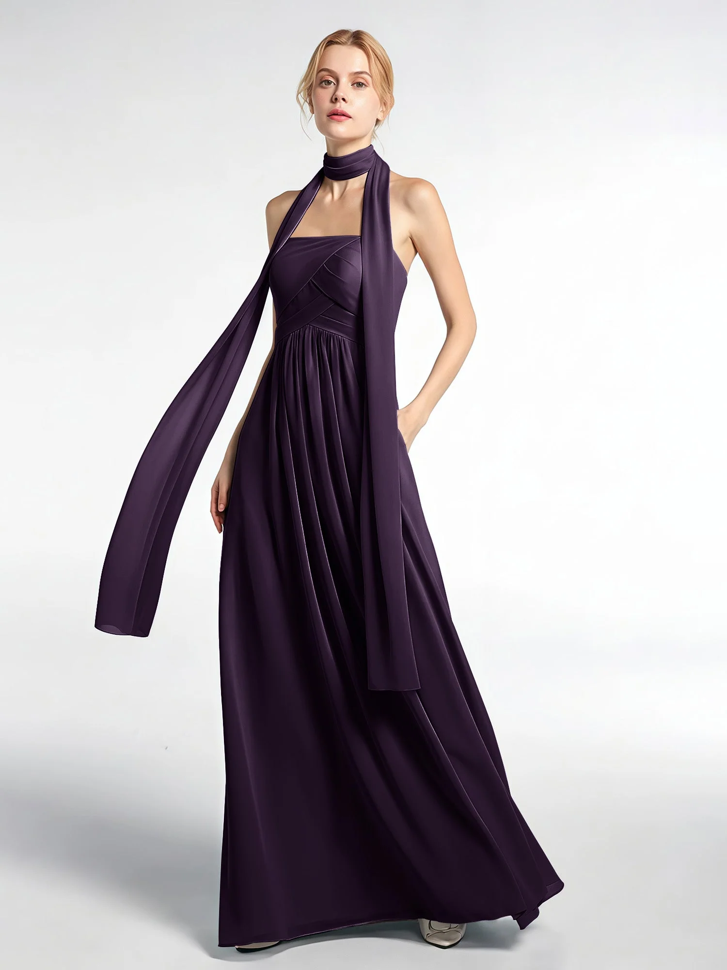 Babaroni Chiffon-Schal mit Seiden-Haptik - Image 106