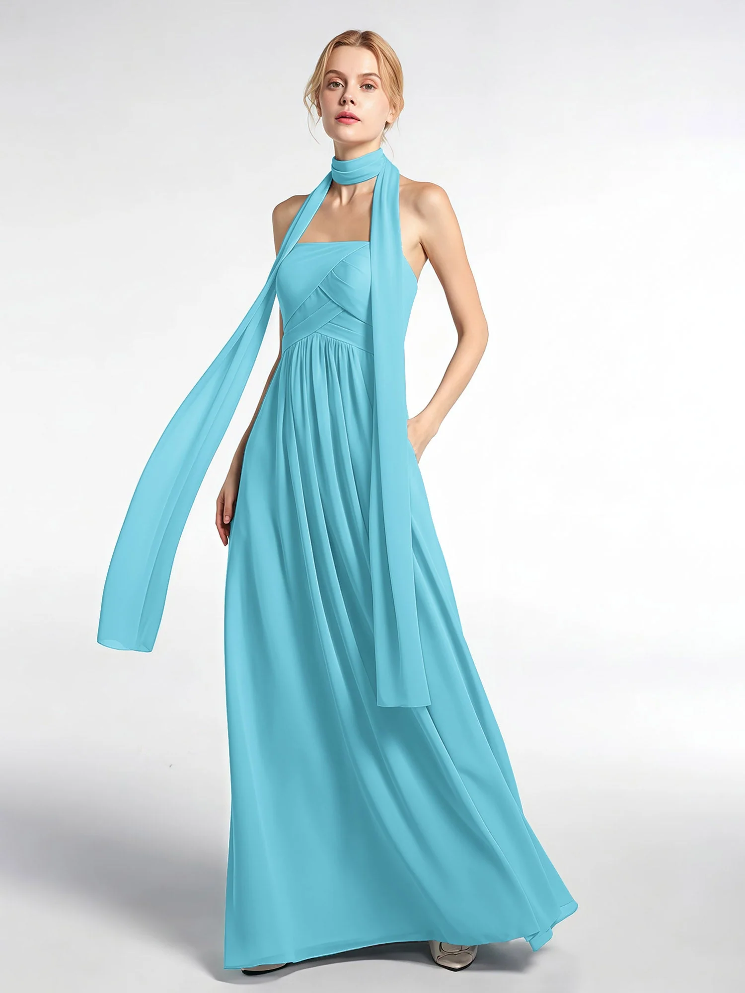 Babaroni Chiffon-Schal mit Seiden-Haptik - Image 108