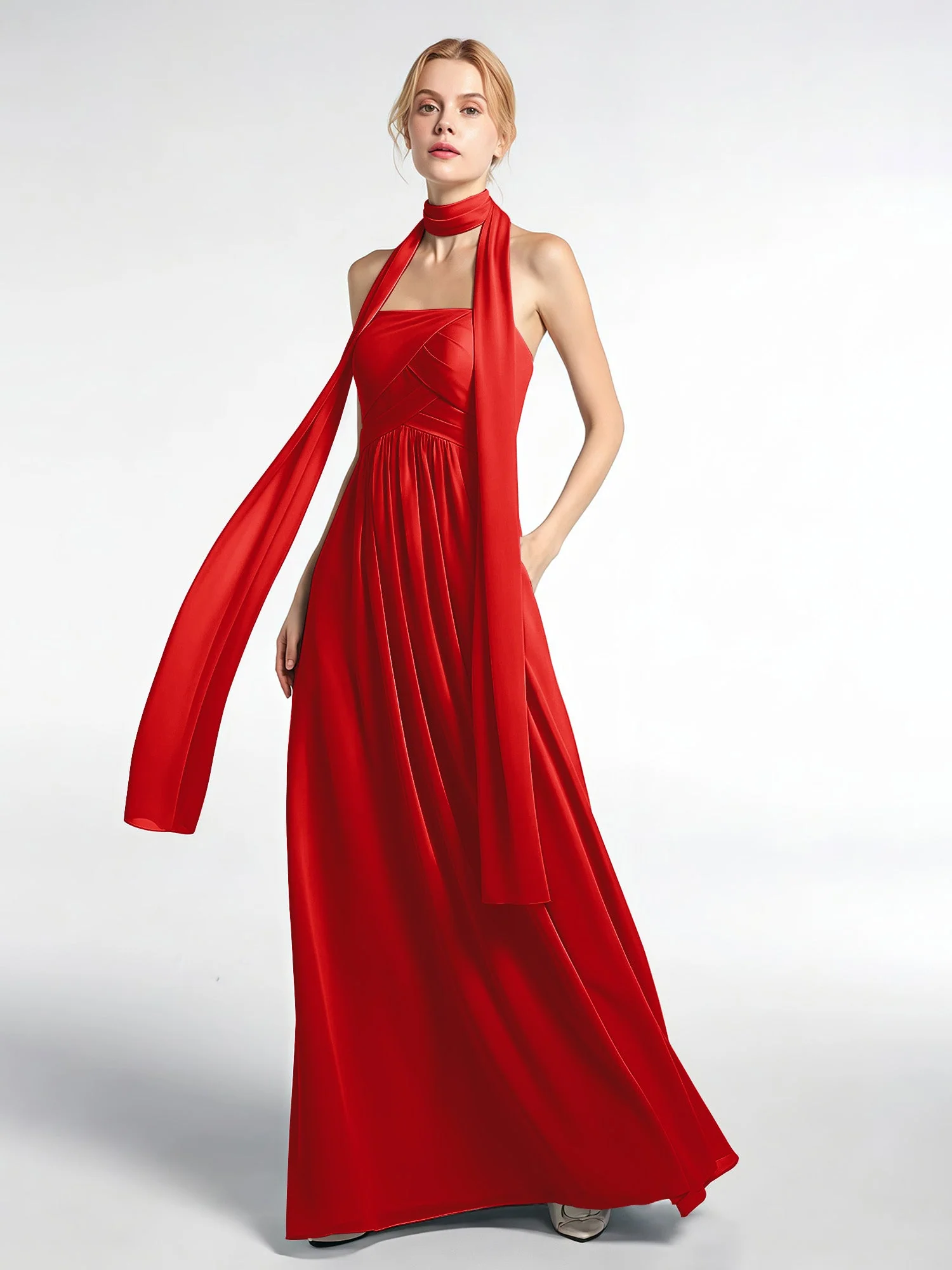 Babaroni Chiffon-Schal mit Seiden-Haptik - Image 110