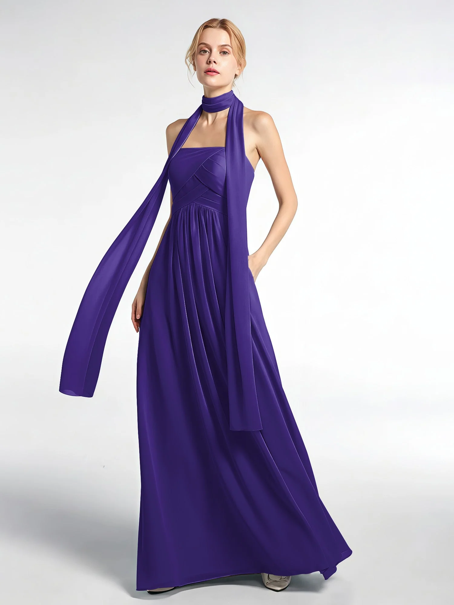 Babaroni Chiffon-Schal mit Seiden-Haptik - Image 112