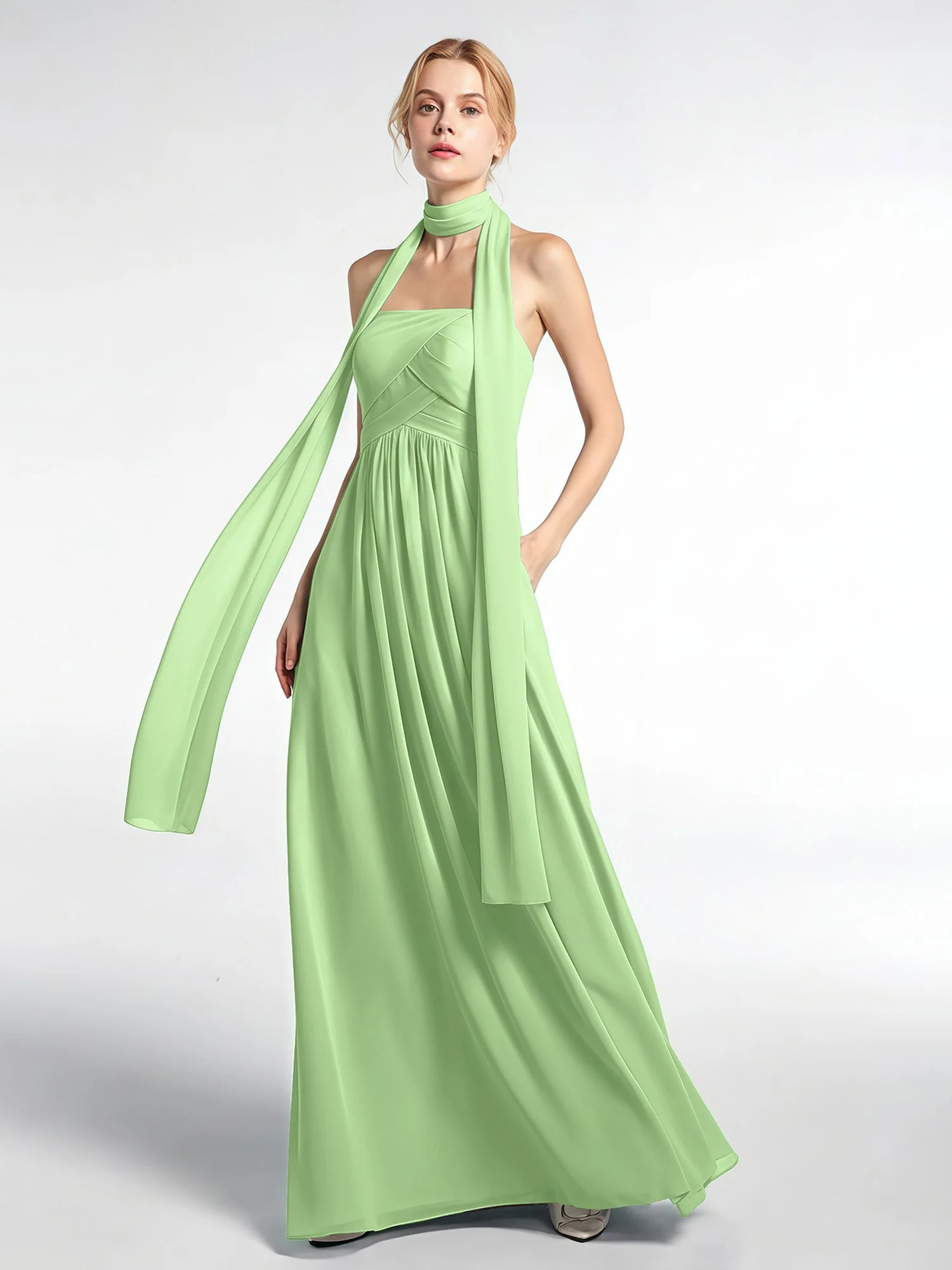 Babaroni Chiffon-Schal mit Seiden-Haptik - Image 118