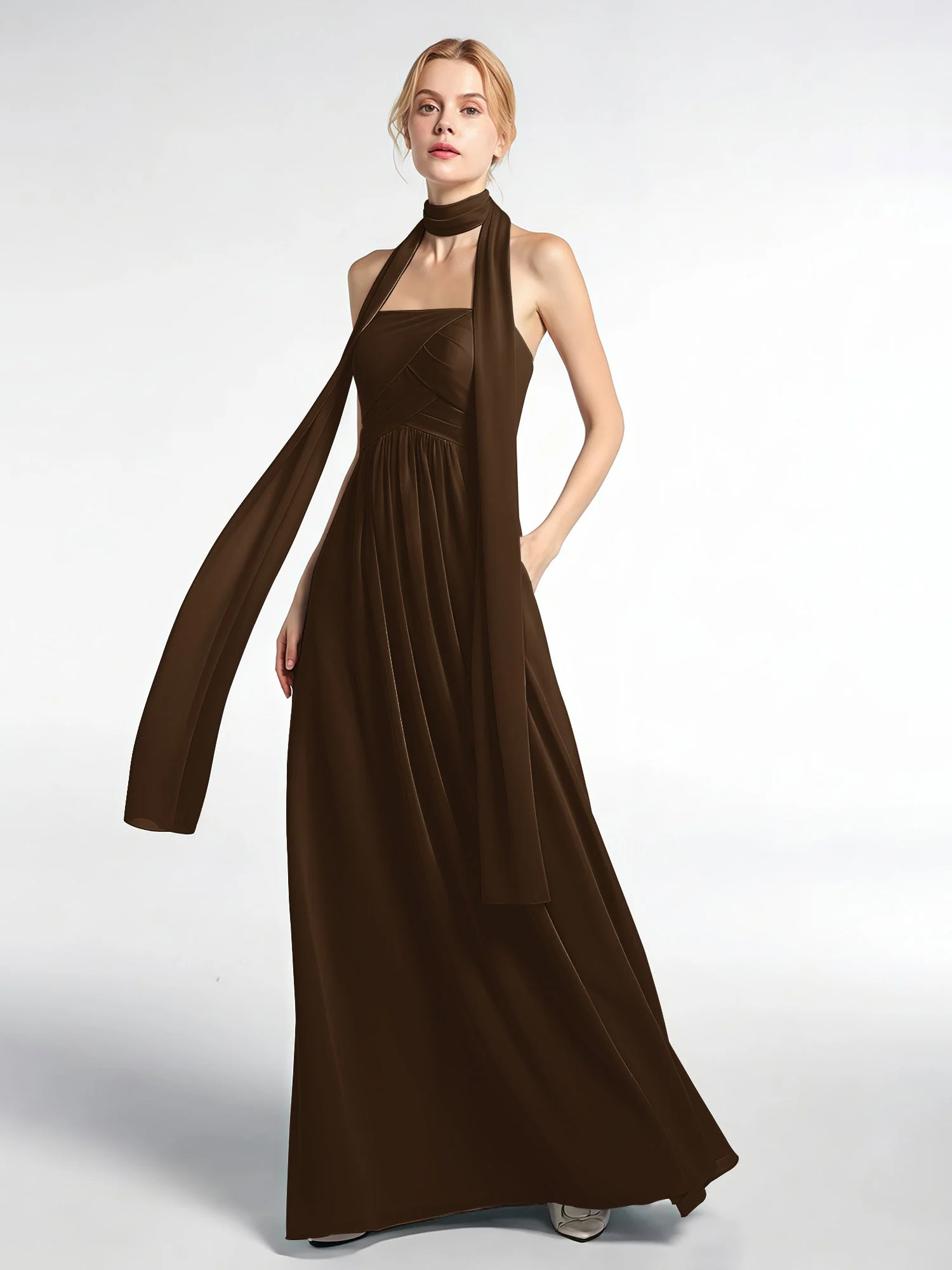 Babaroni Chiffon-Schal mit Seiden-Haptik - Image 12