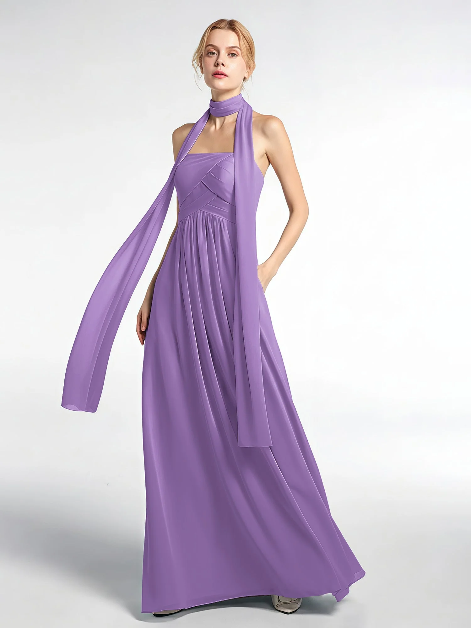 Babaroni Chiffon-Schal mit Seiden-Haptik - Image 134