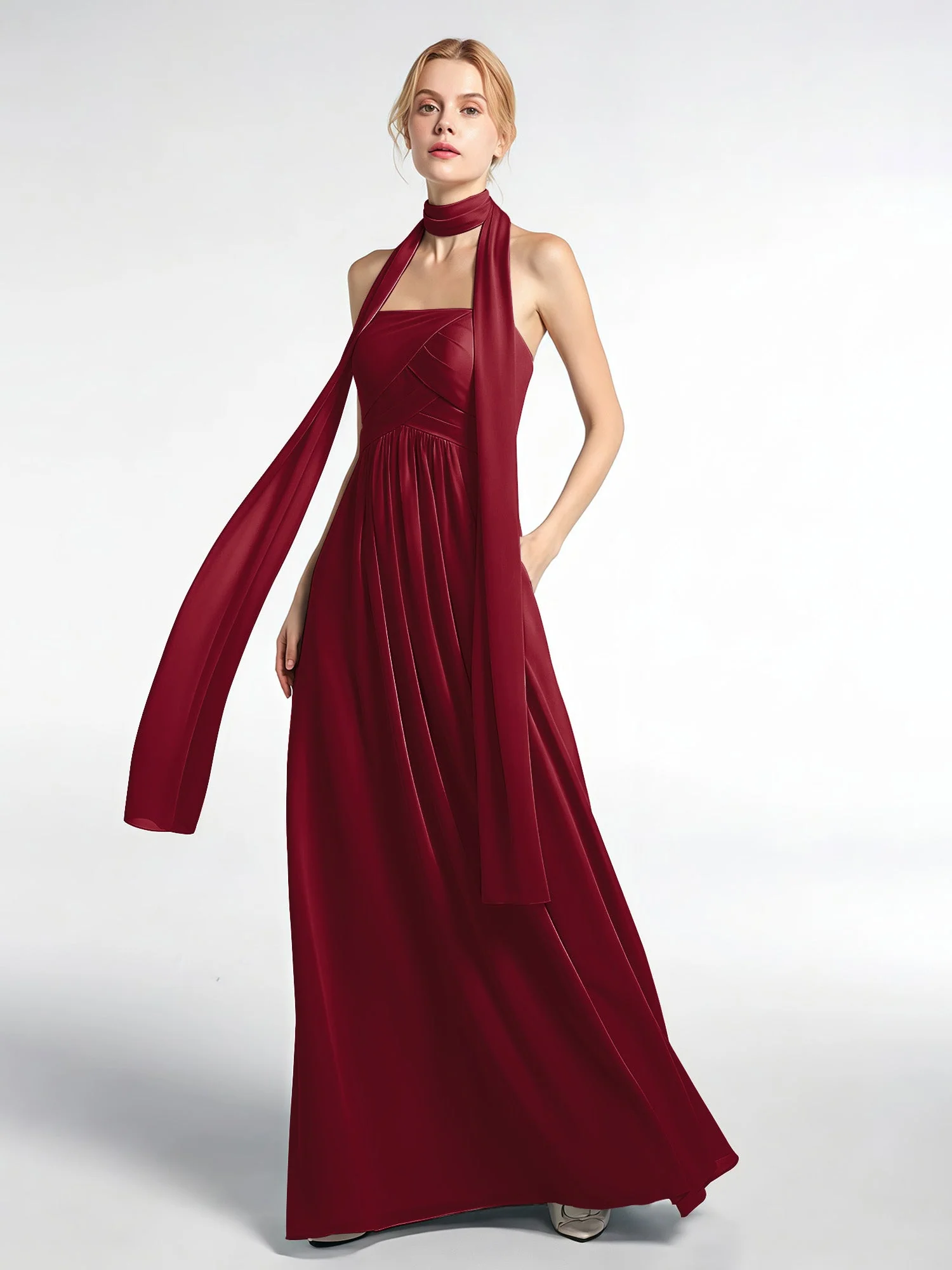 Babaroni Chiffon-Schal mit Seiden-Haptik - Image 14