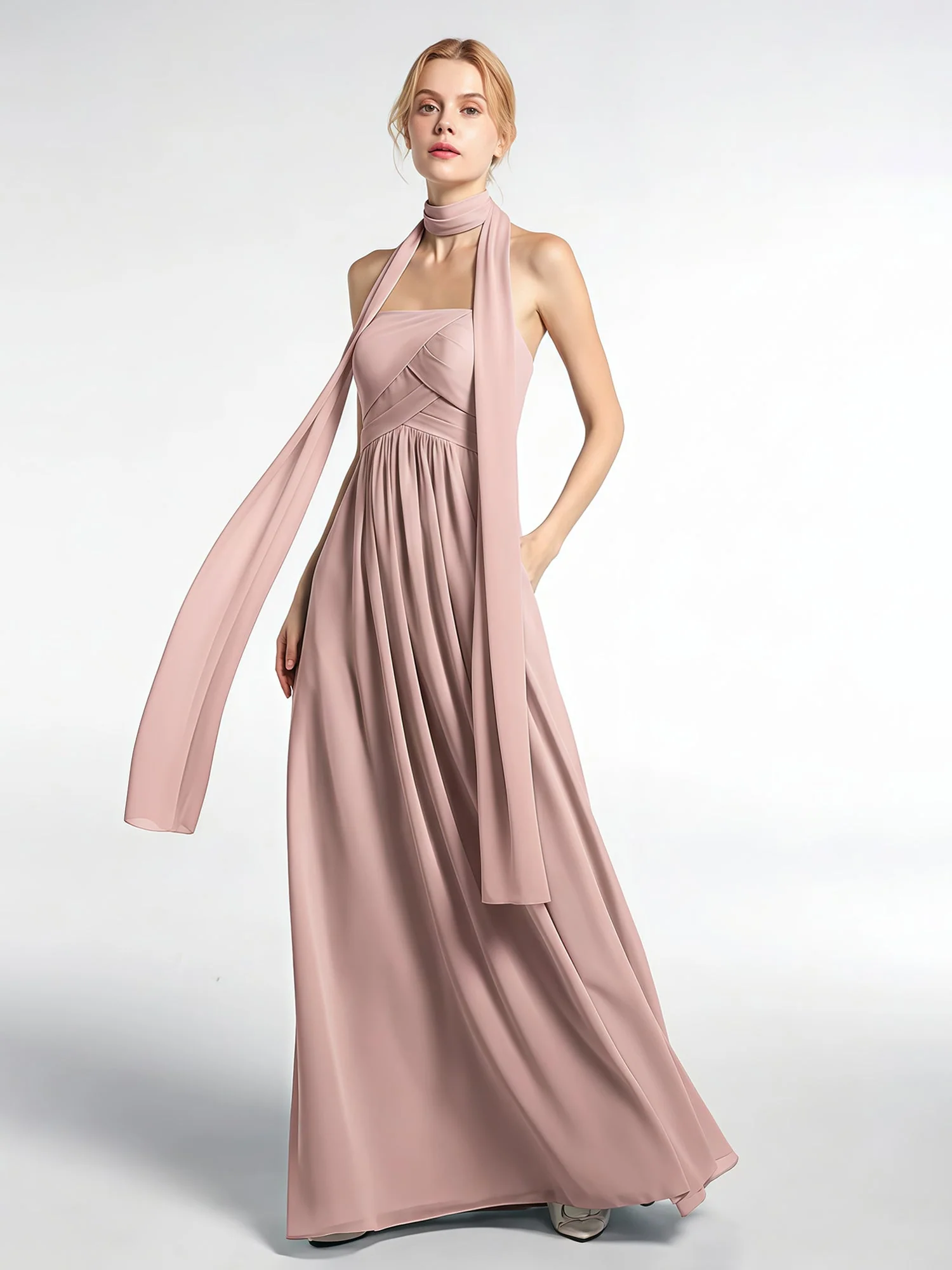 Babaroni Chiffon-Schal mit Seiden-Haptik - Image 146