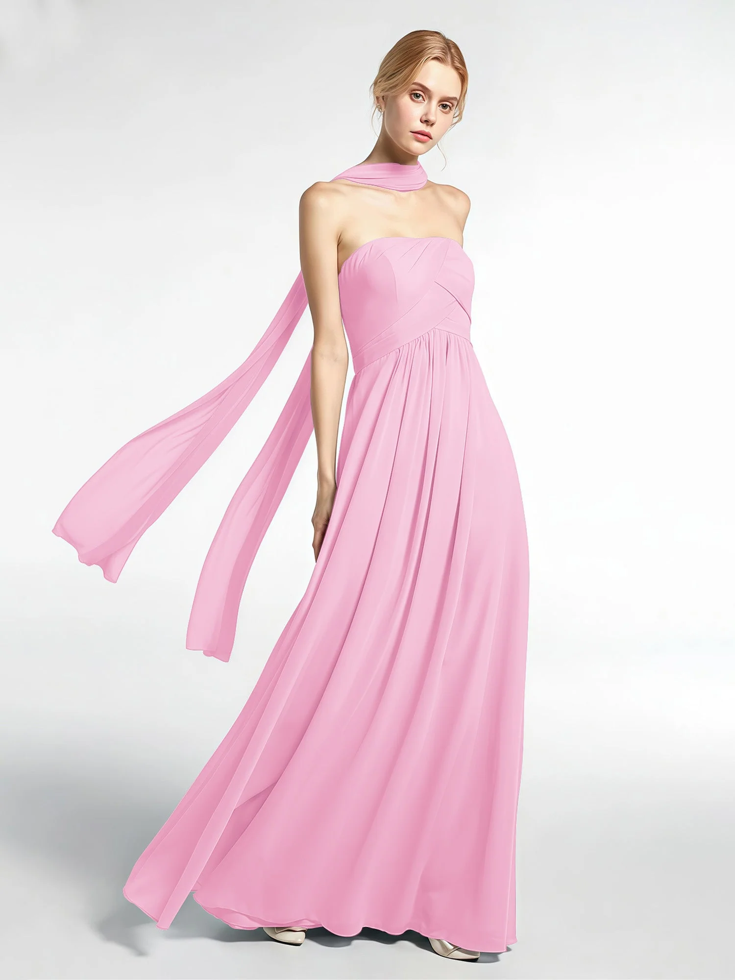 Babaroni Chiffon-Schal mit Seiden-Haptik - Image 17