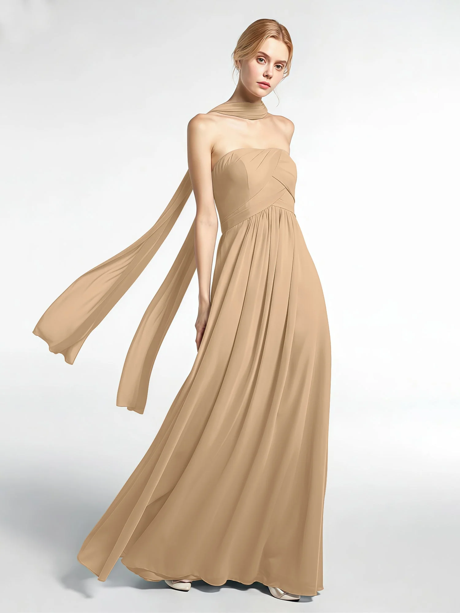 Babaroni Chiffon-Schal mit Seiden-Haptik - Image 19