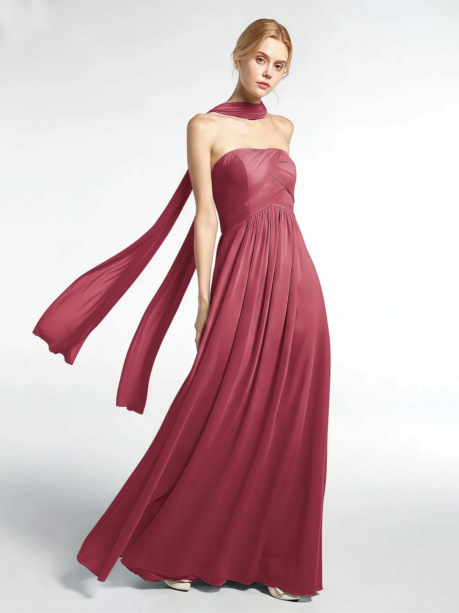 Babaroni Chiffon-Schal mit Seiden-Haptik - Image 23