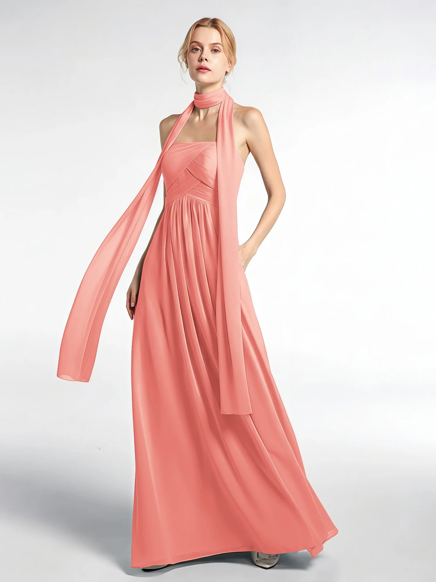 Babaroni Chiffon-Schal mit Seiden-Haptik - Image 28