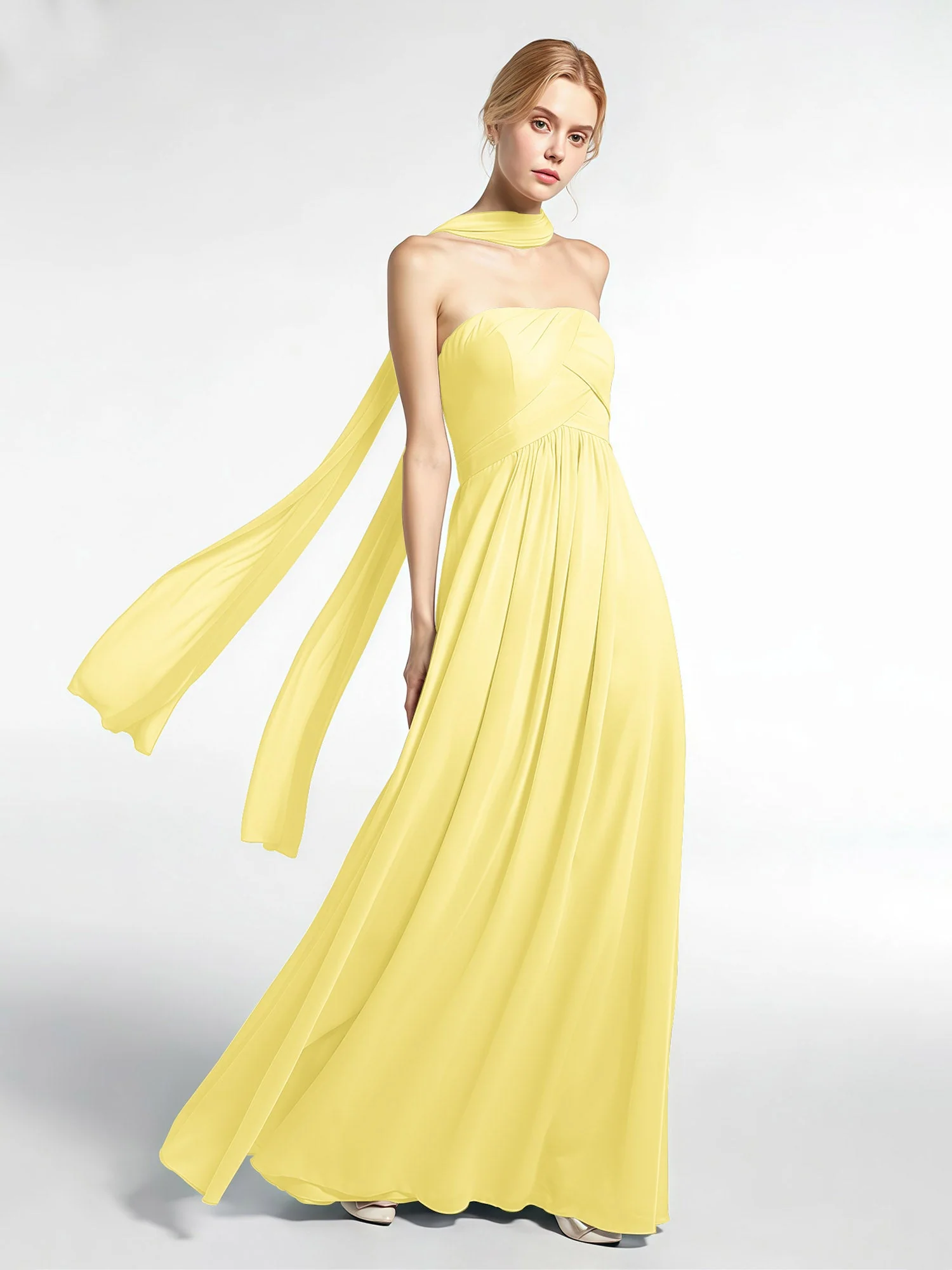 Babaroni Chiffon-Schal mit Seiden-Haptik - Image 29