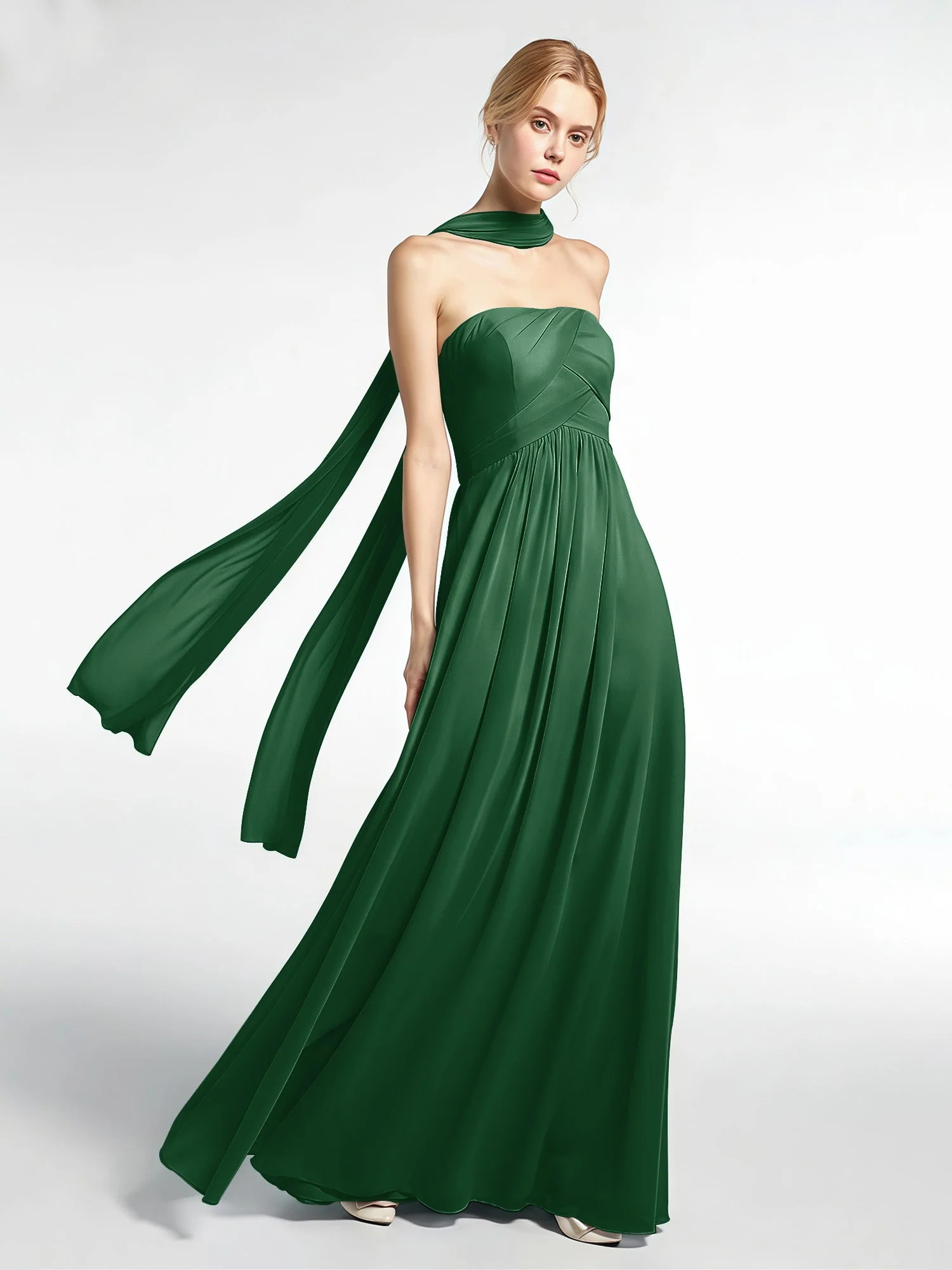 Babaroni Chiffon-Schal mit Seiden-Haptik - Image 31