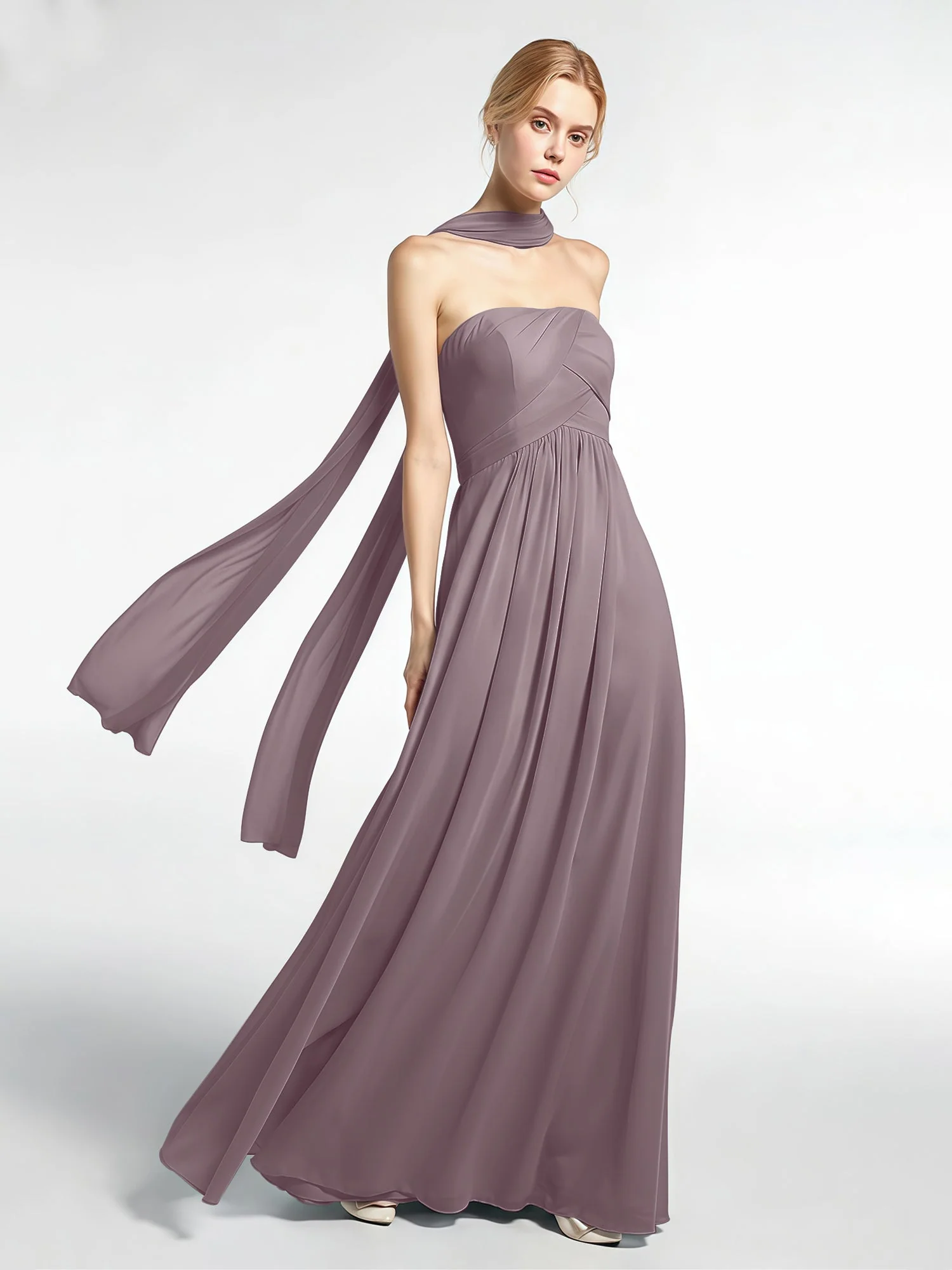 Babaroni Chiffon-Schal mit Seiden-Haptik - Image 35
