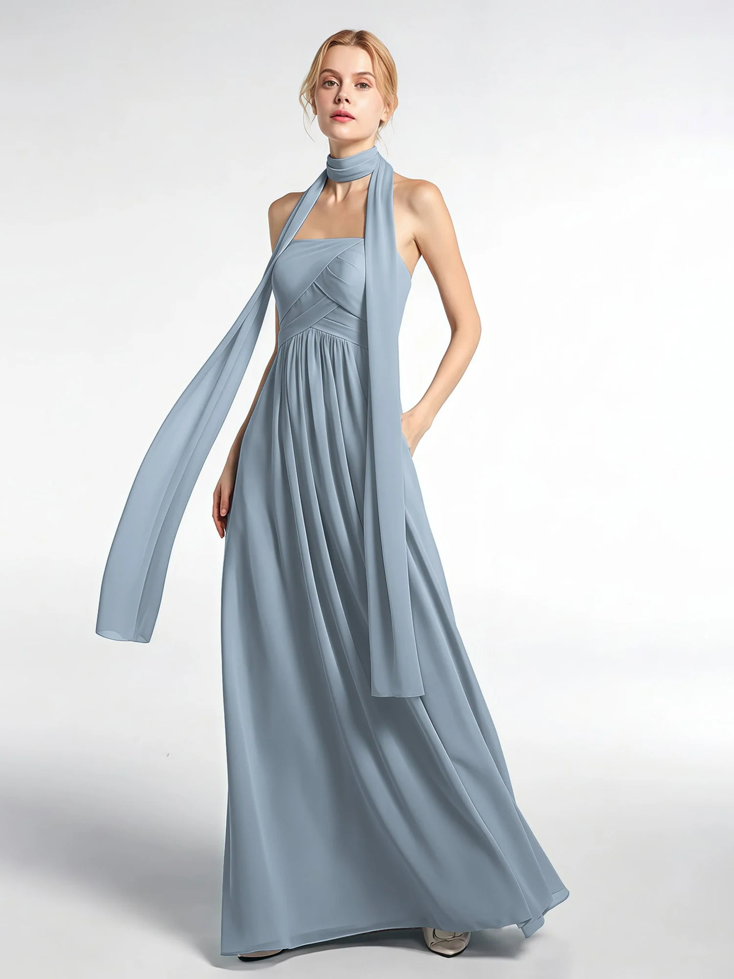 Babaroni Chiffon-Schal mit Seiden-Haptik - Image 38