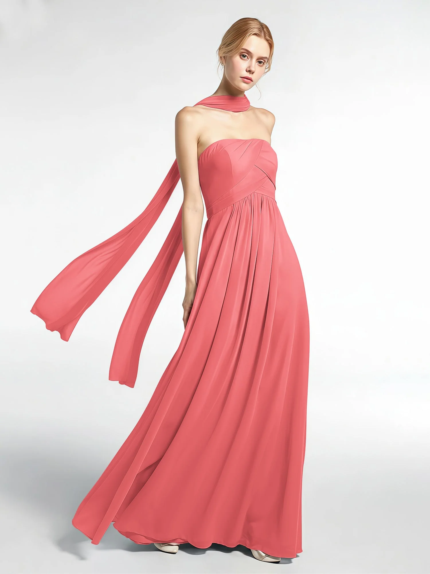 Babaroni Chiffon-Schal mit Seiden-Haptik - Image 39