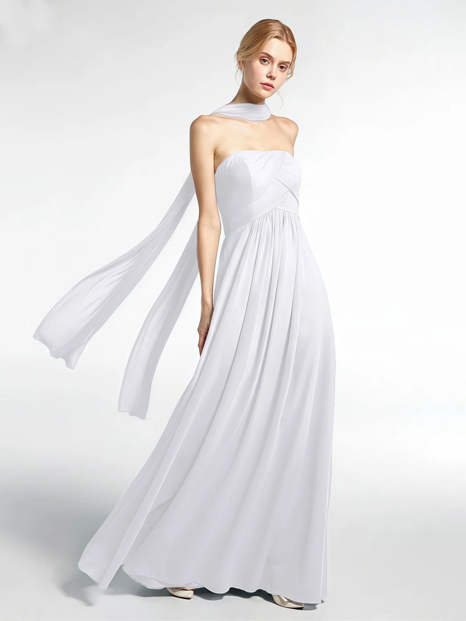 Babaroni Chiffon-Schal mit Seiden-Haptik - Image 41
