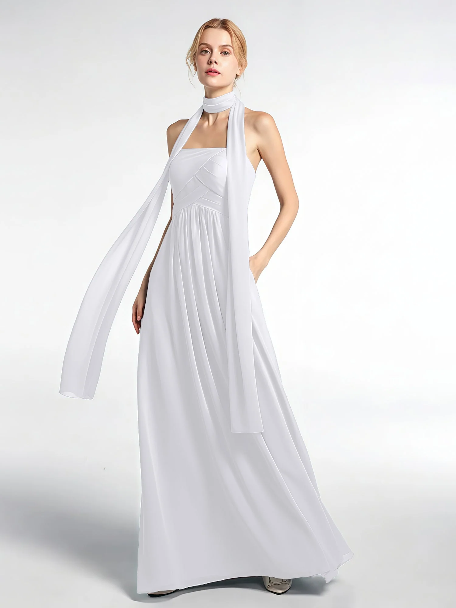 Babaroni Chiffon-Schal mit Seiden-Haptik - Image 42