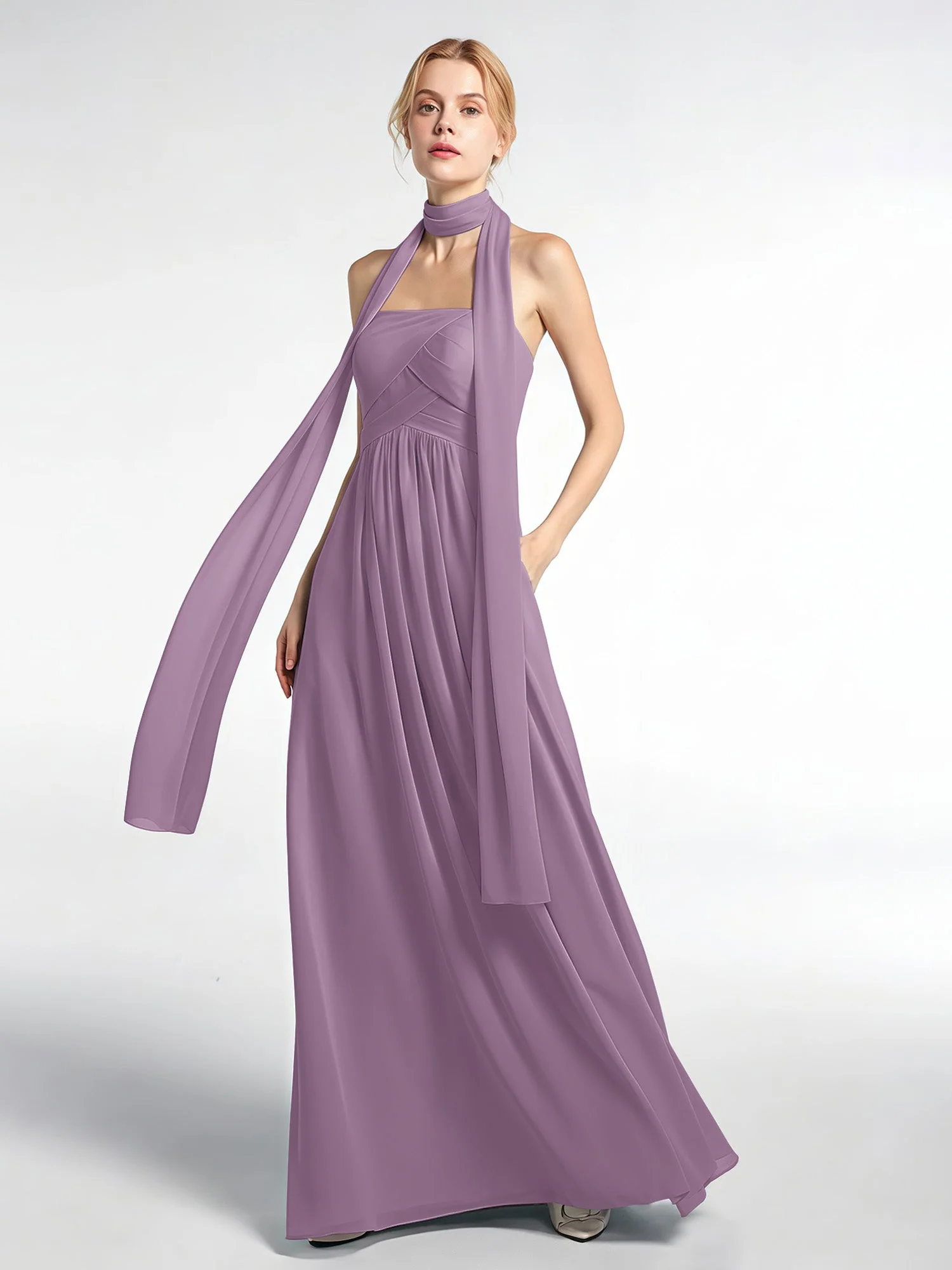 Babaroni Chiffon-Schal mit Seiden-Haptik - Image 44