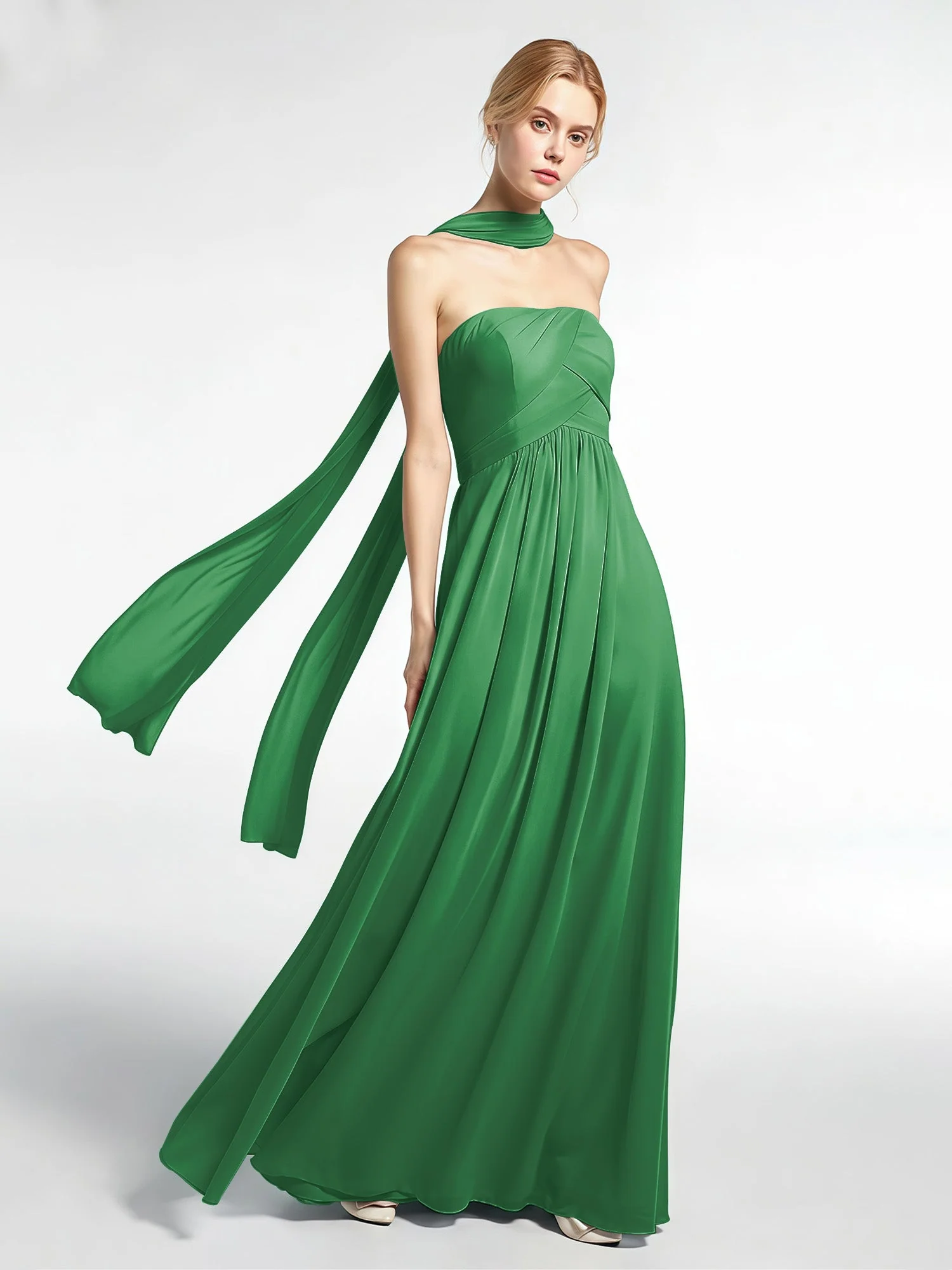 Babaroni Chiffon-Schal mit Seiden-Haptik - Image 47