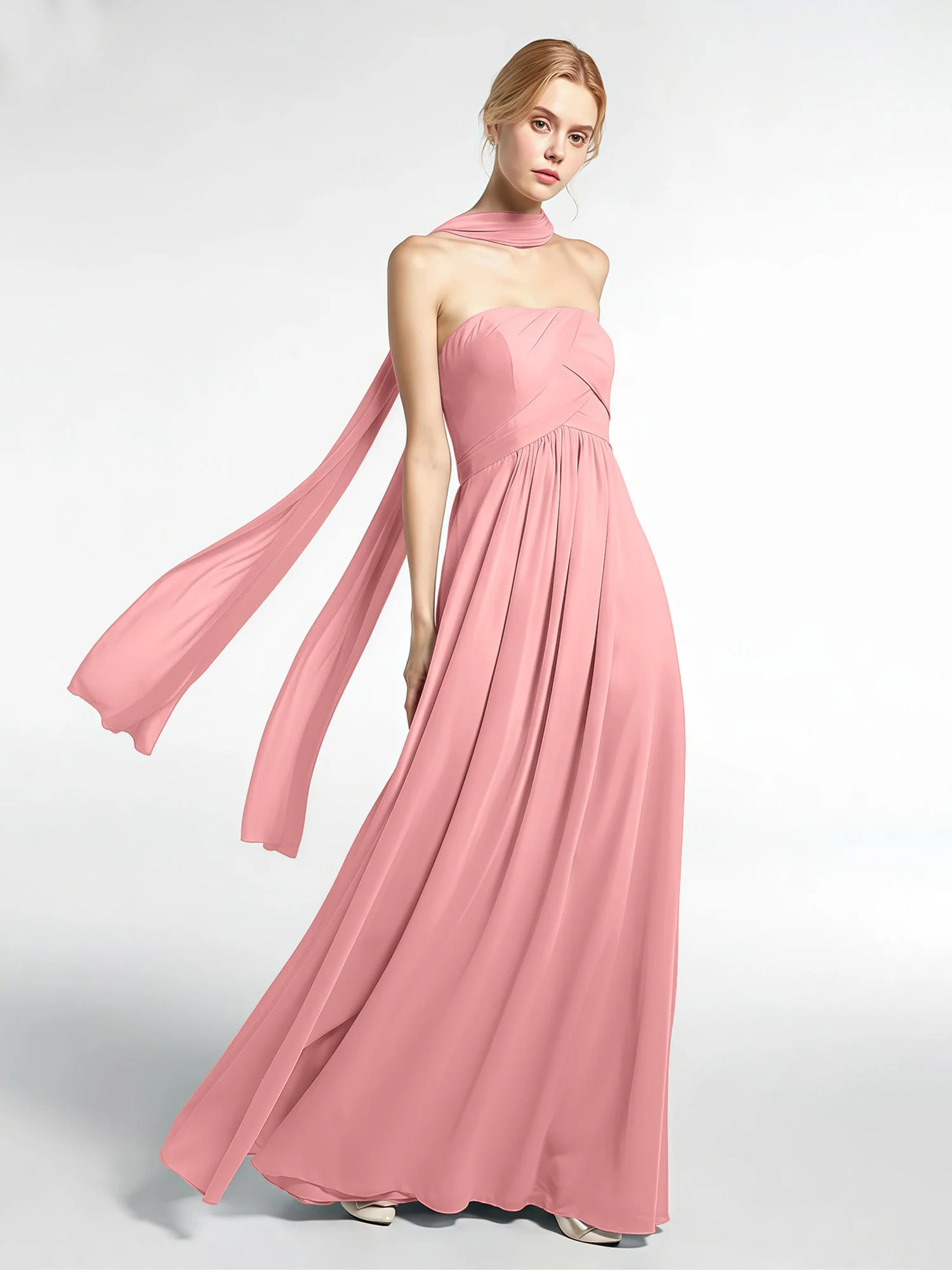 Babaroni Chiffon-Schal mit Seiden-Haptik - Image 51
