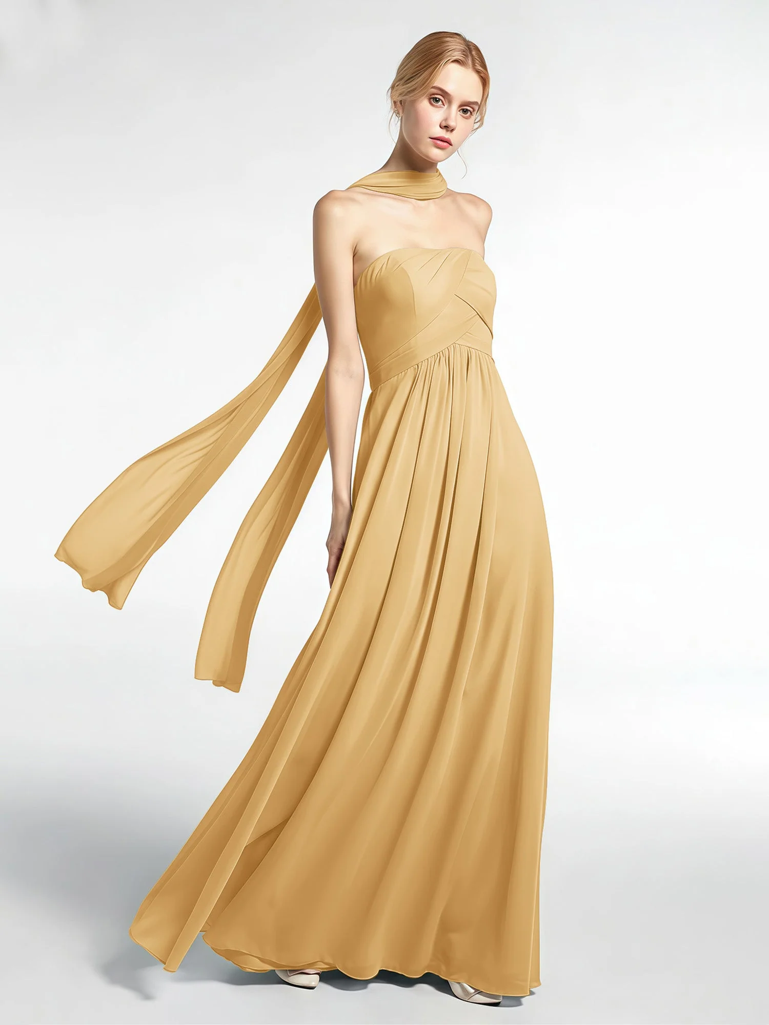Babaroni Chiffon-Schal mit Seiden-Haptik - Image 55