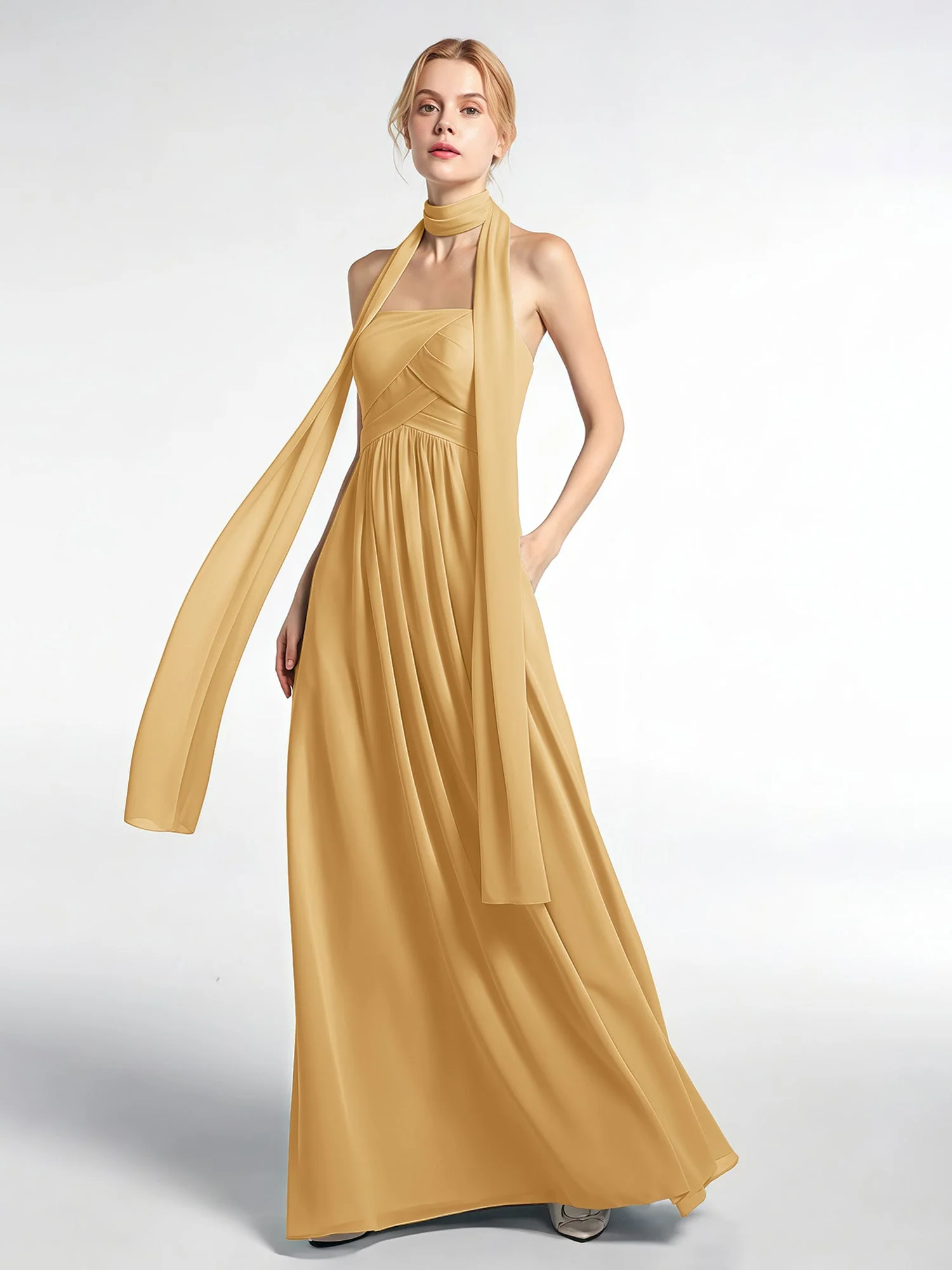 Babaroni Chiffon-Schal mit Seiden-Haptik - Image 56