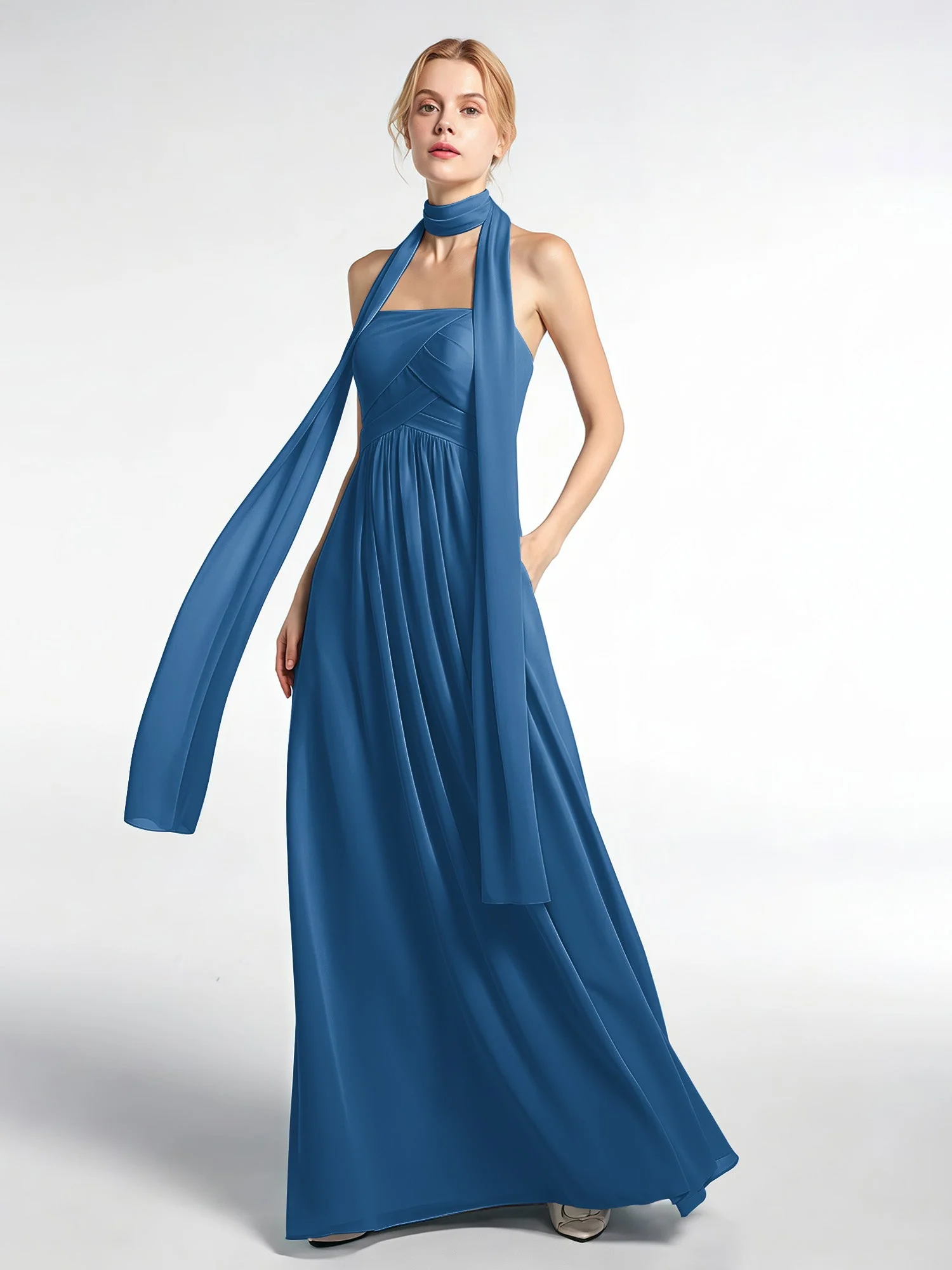 Babaroni Chiffon-Schal mit Seiden-Haptik - Image 62