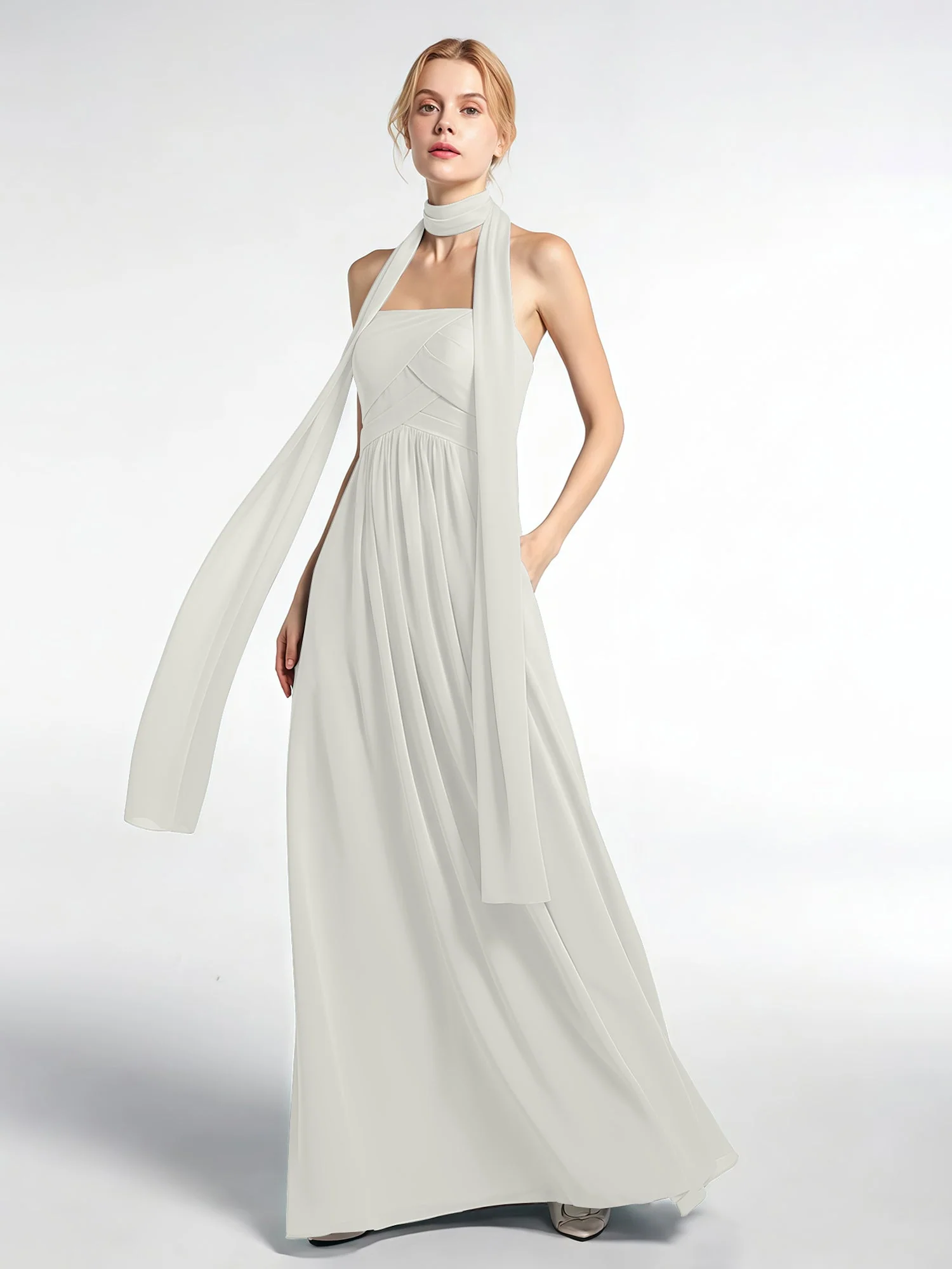 Babaroni Chiffon-Schal mit Seiden-Haptik - Image 64