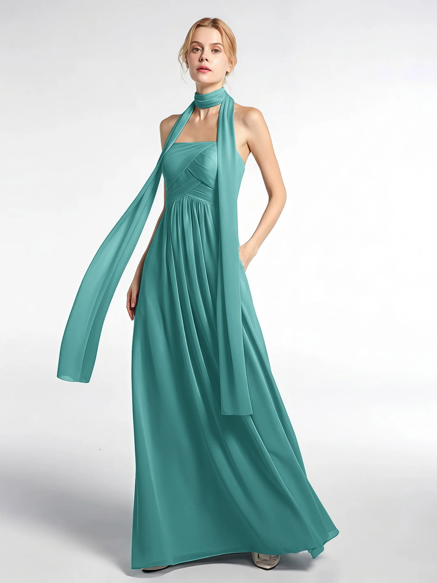 Babaroni Chiffon-Schal mit Seiden-Haptik - Image 66