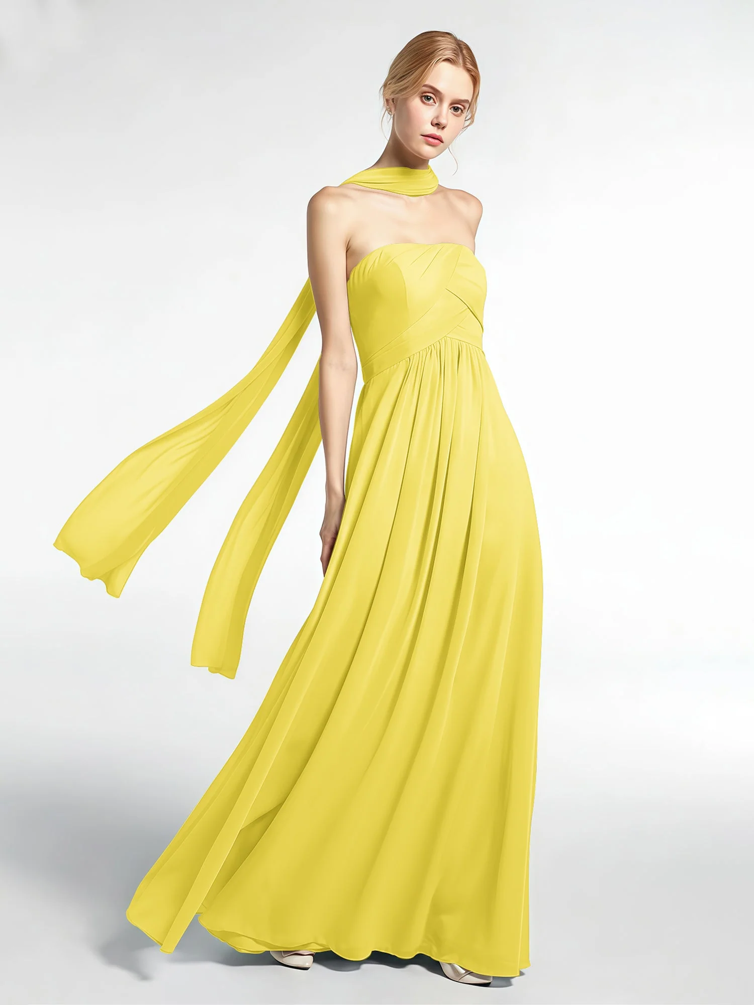 Babaroni Chiffon-Schal mit Seiden-Haptik - Image 69
