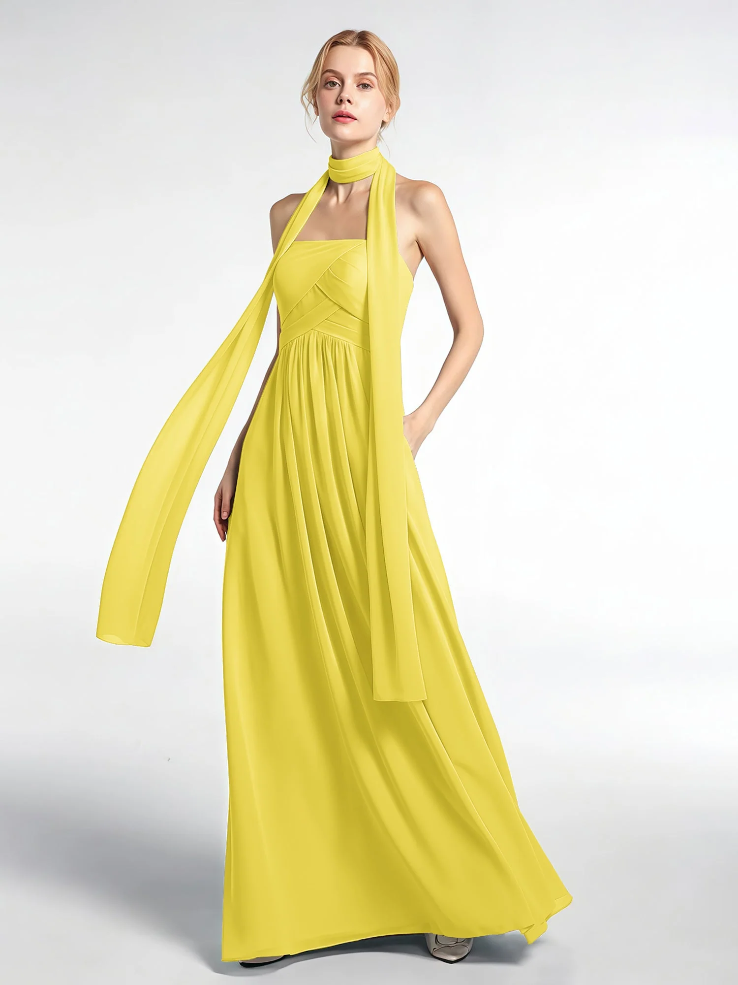 Babaroni Chiffon-Schal mit Seiden-Haptik - Image 70