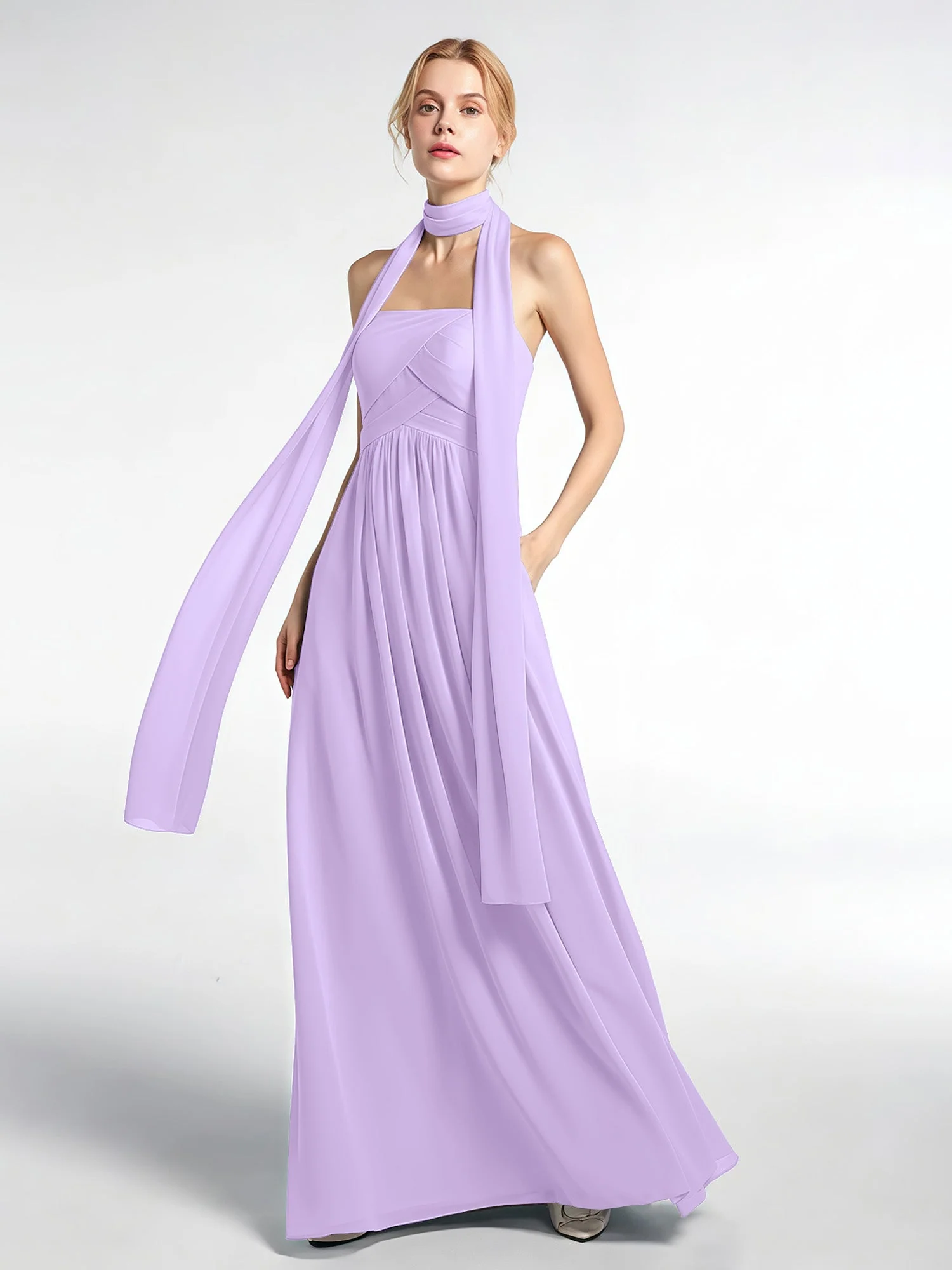 Babaroni Chiffon-Schal mit Seiden-Haptik - Image 72