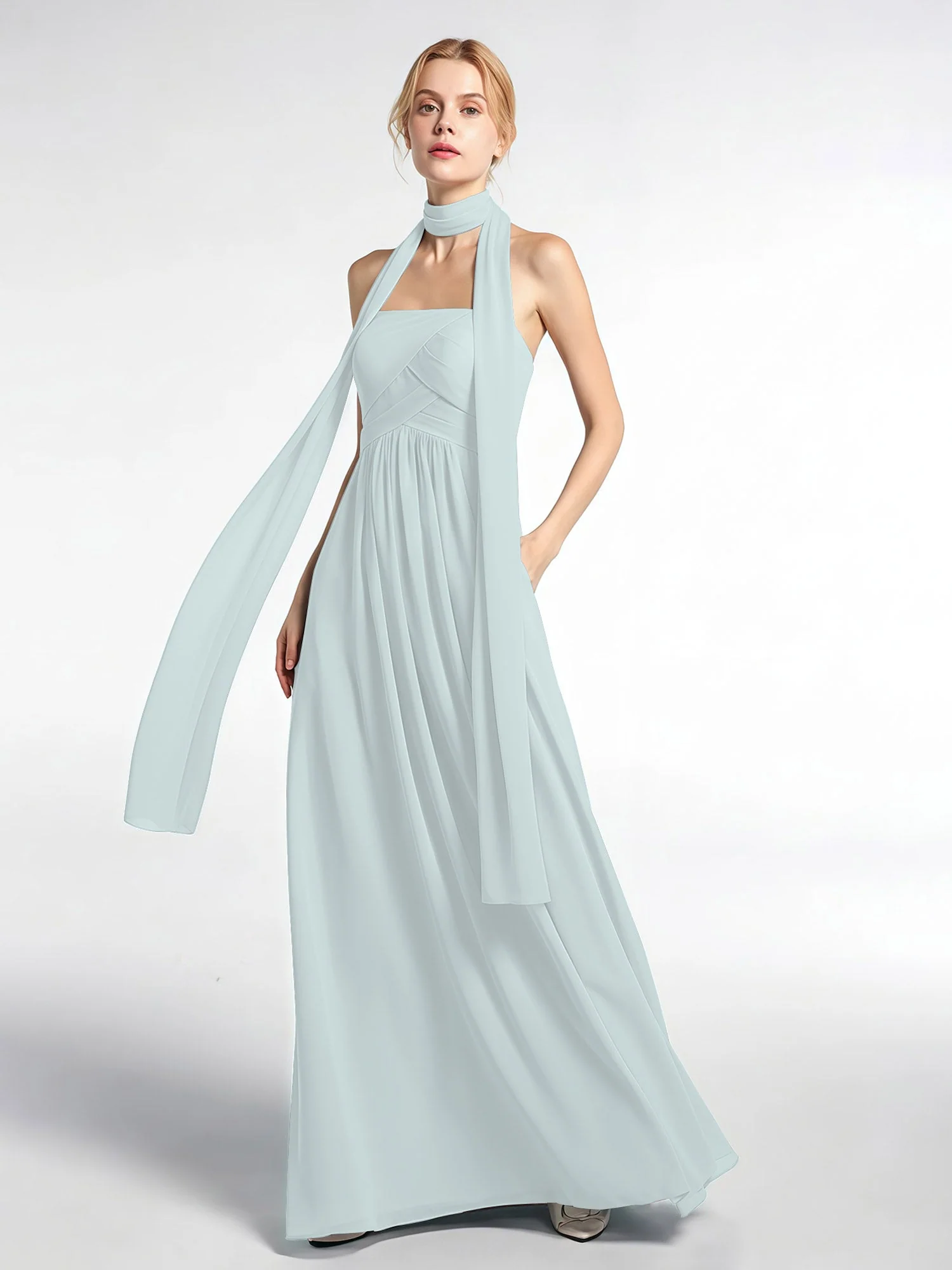 Babaroni Chiffon-Schal mit Seiden-Haptik - Image 80