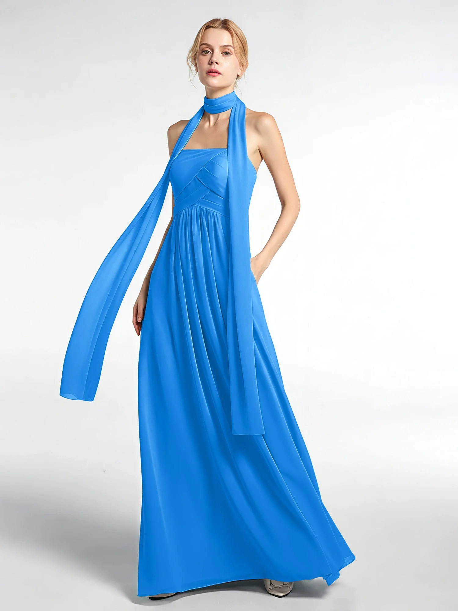 Babaroni Chiffon-Schal mit Seiden-Haptik - Image 86