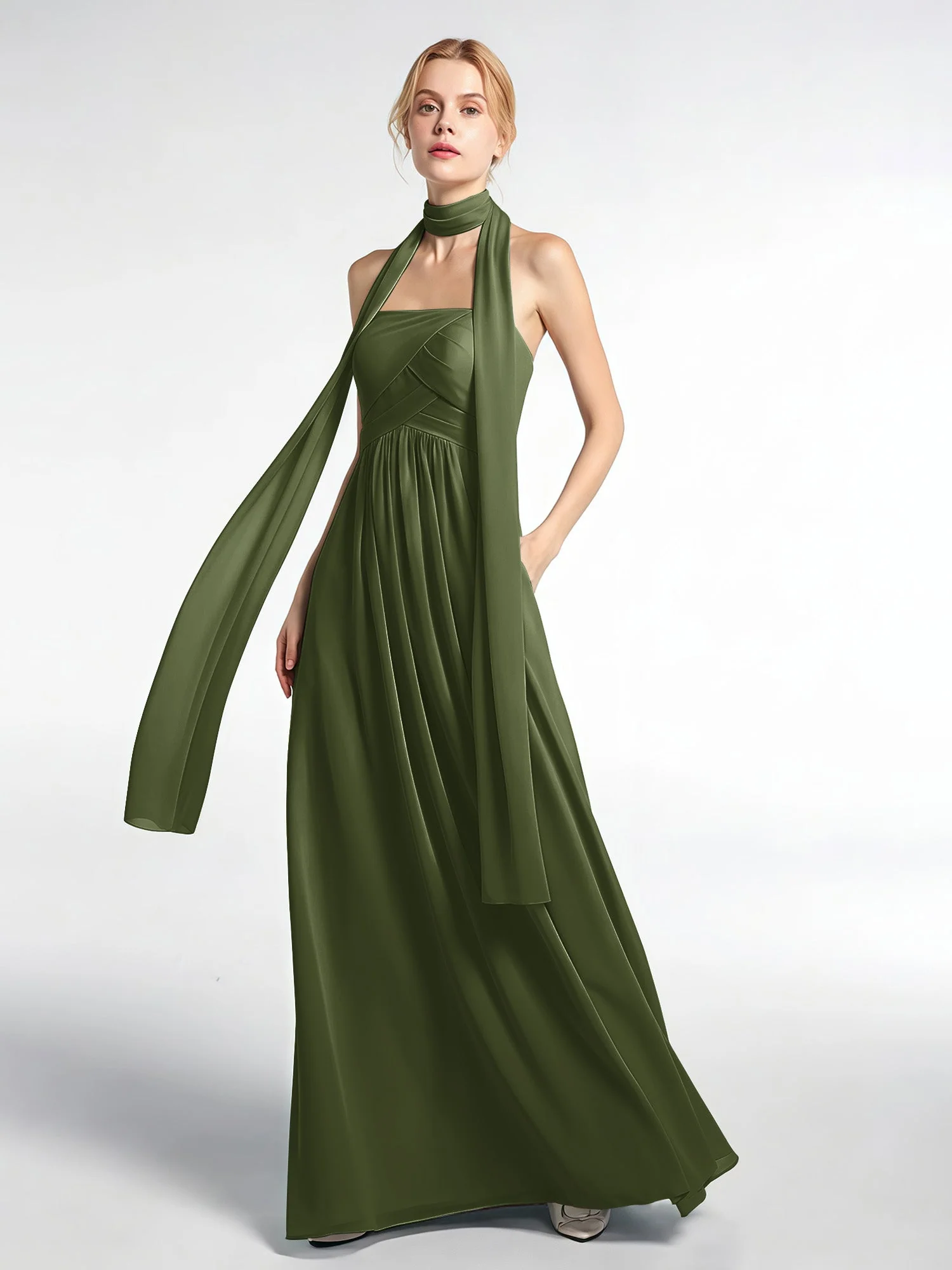Babaroni Chiffon-Schal mit Seiden-Haptik - Image 88