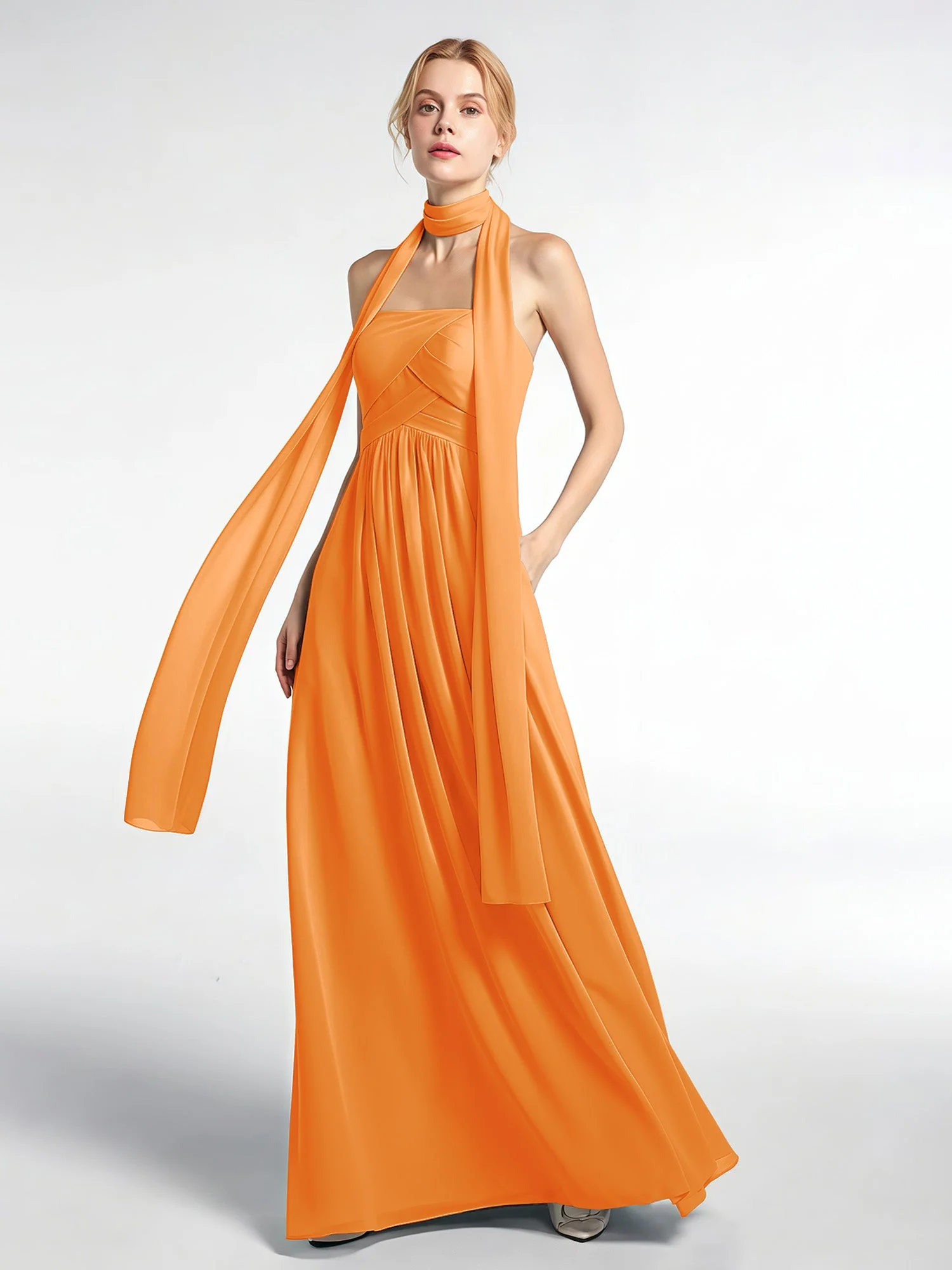 Babaroni Chiffon-Schal mit Seiden-Haptik - Image 90