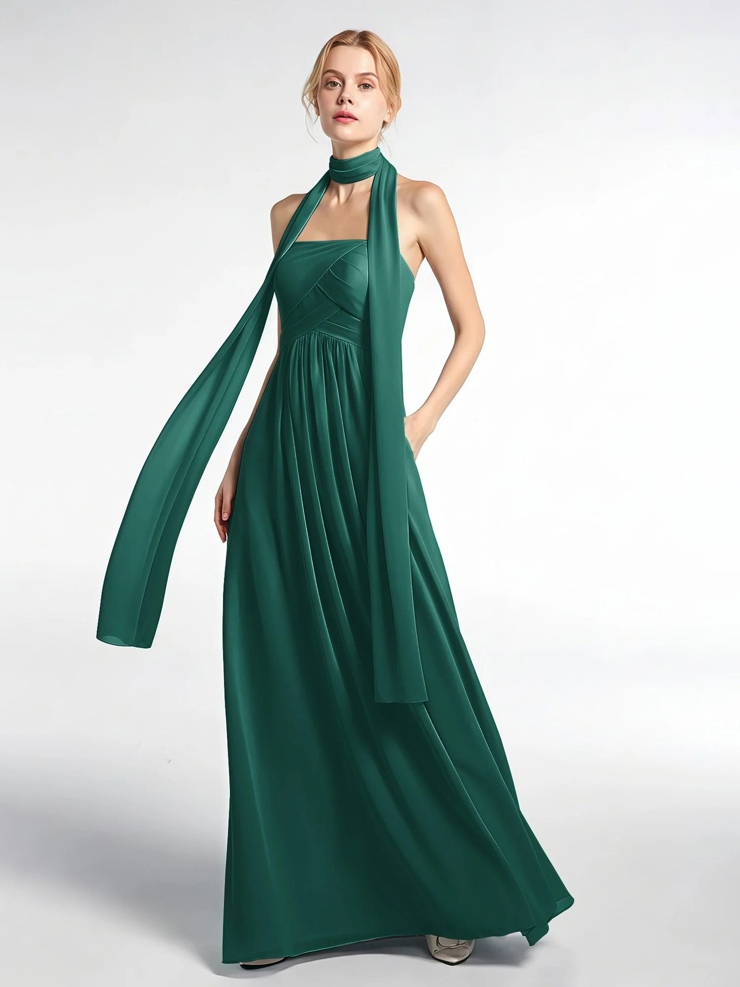 Babaroni Chiffon-Schal mit Seiden-Haptik - Image 98
