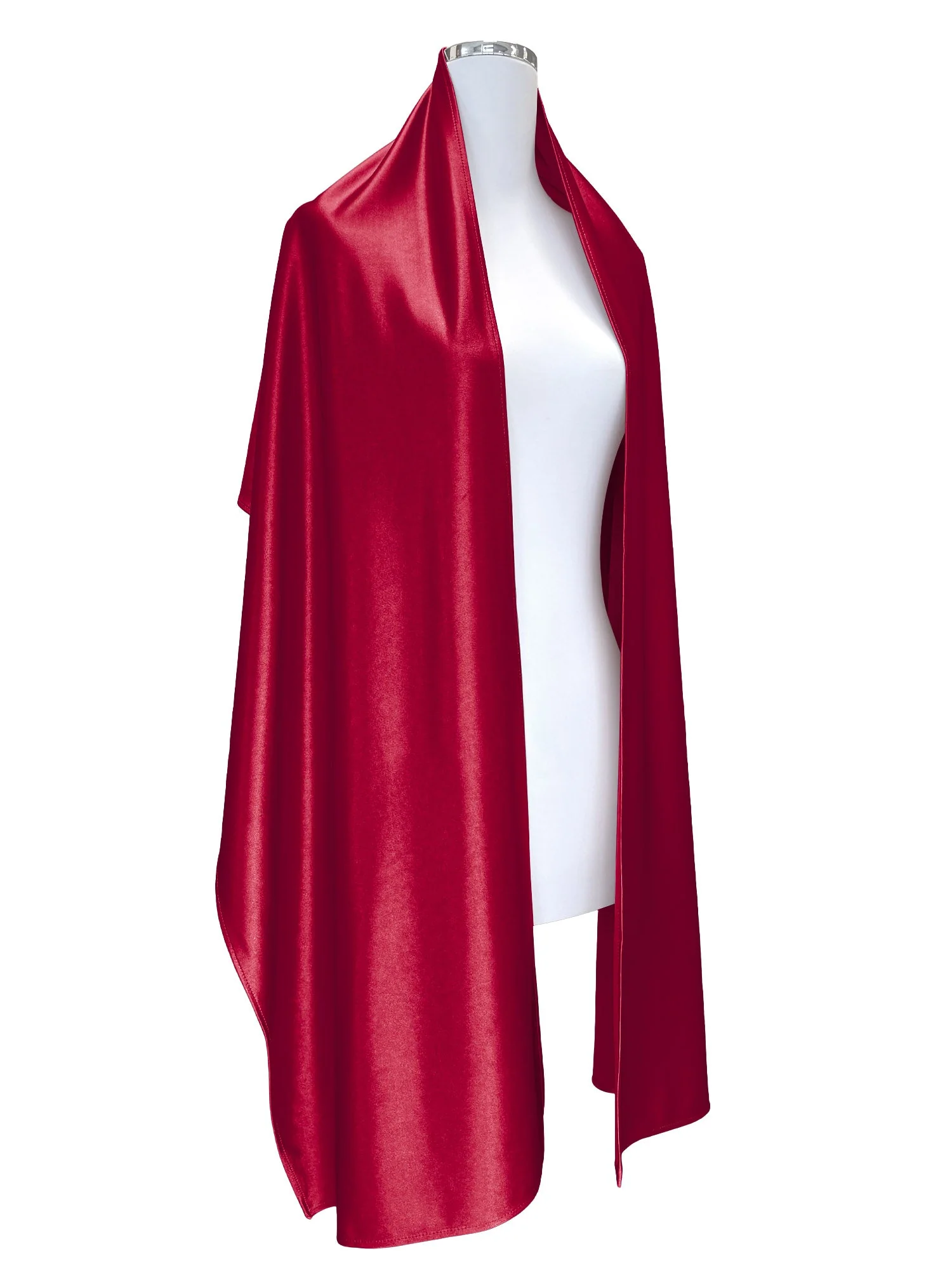Babaroni luxuriöser Schal aus Stretch-Satin - Image 33