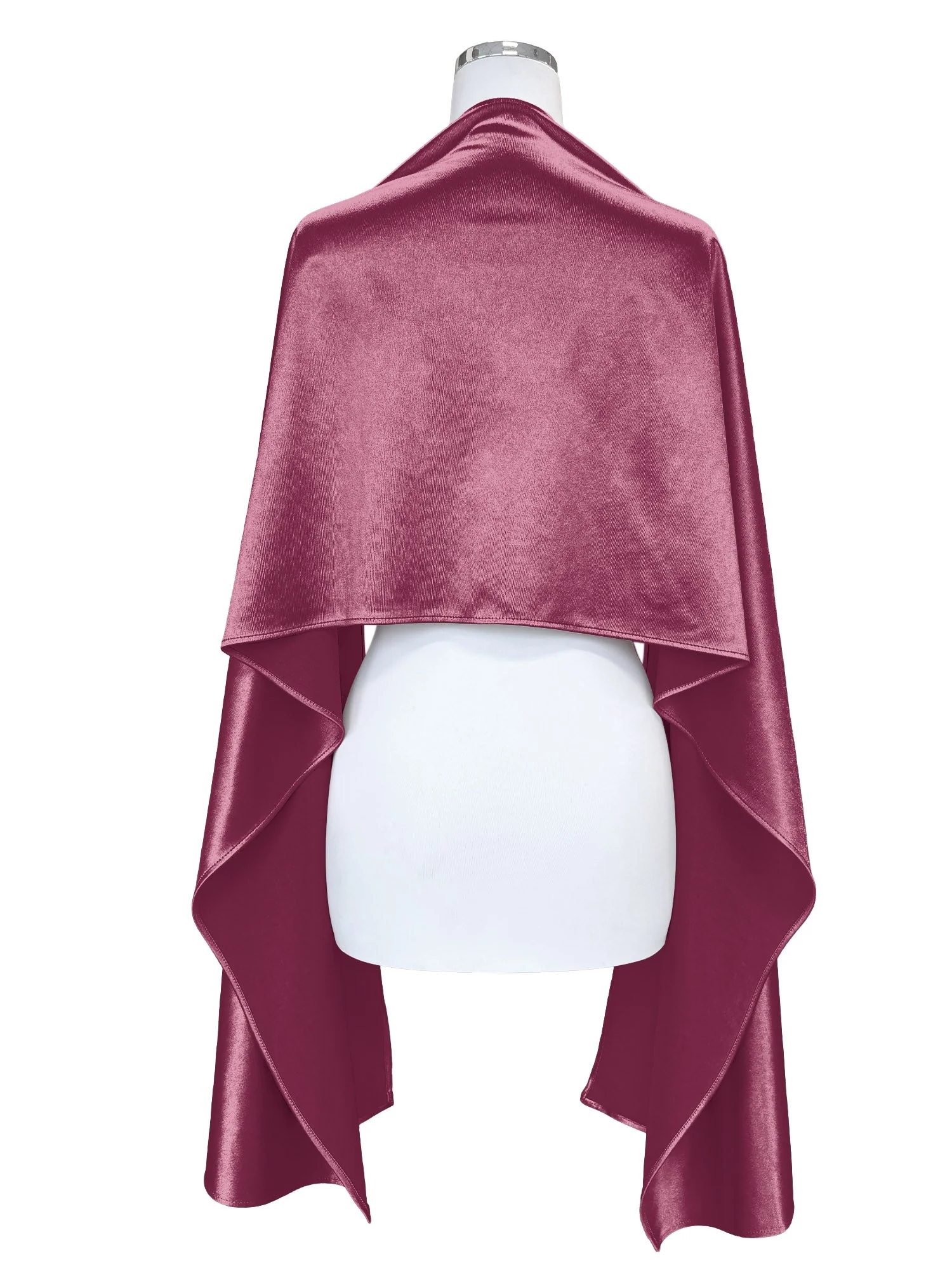 Babaroni luxuriöser Schal aus Stretch-Satin - Image 92