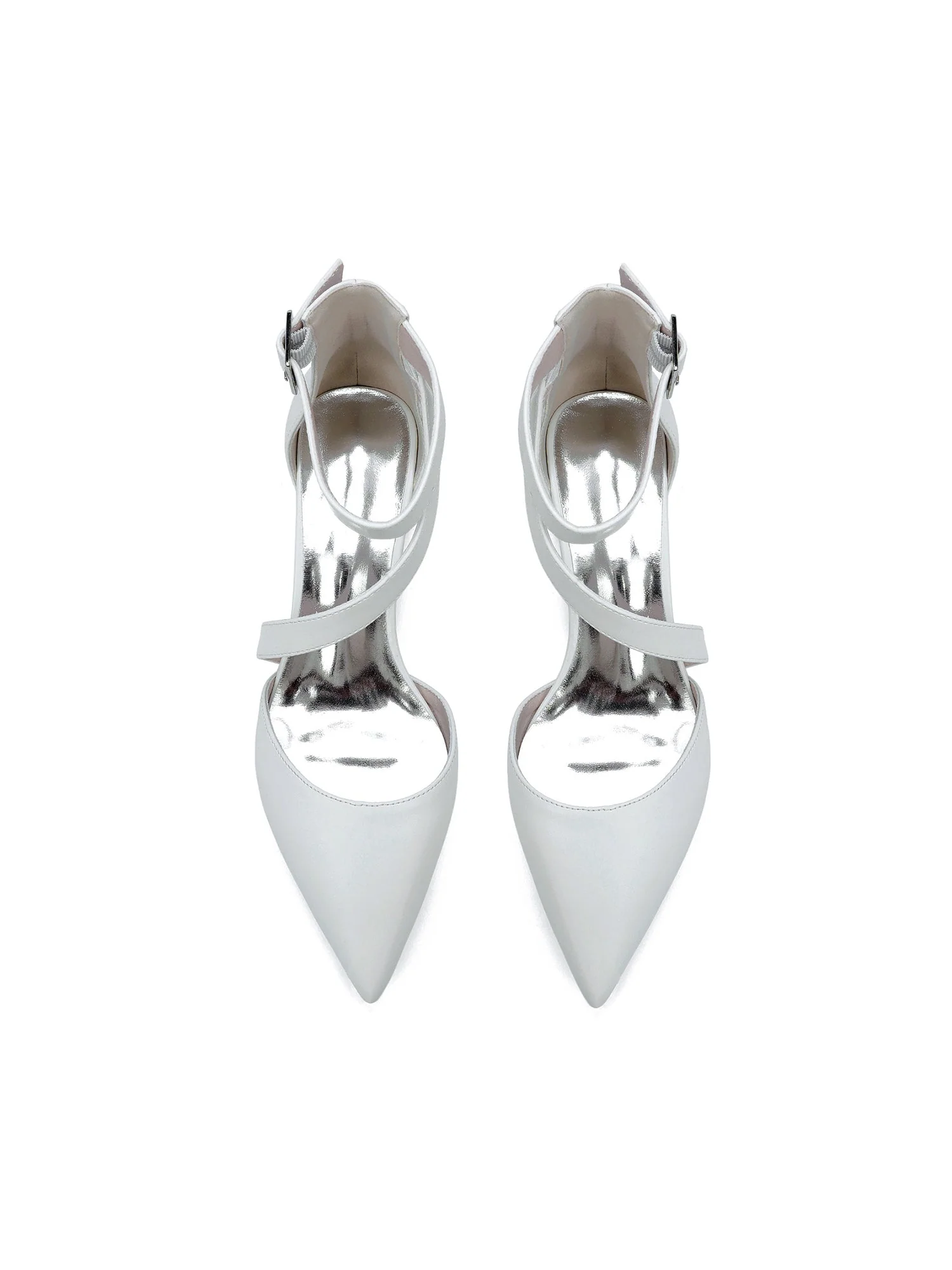 Einfache Kunstleder Spitzenschuh Hochzeitsschuhe - Image 4
