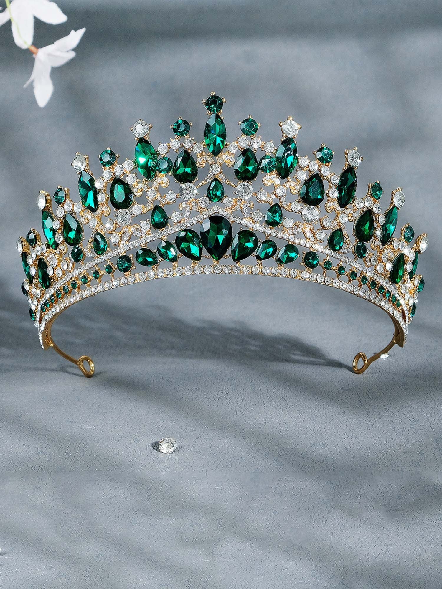 Haarschmuck Alloy Strass Kronen - Image 10