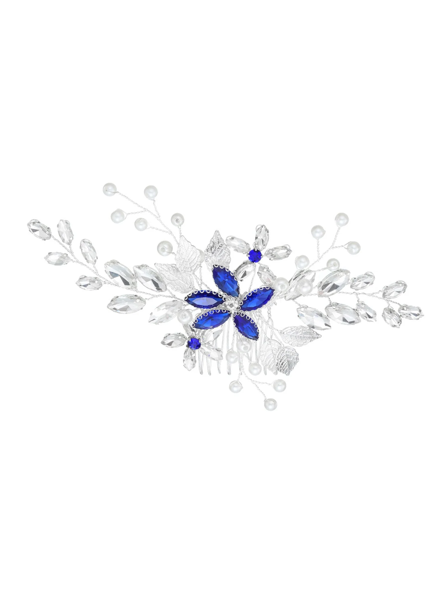 Handgefertigter Perlen Diamant Haarkamm Schmuck - Image 5